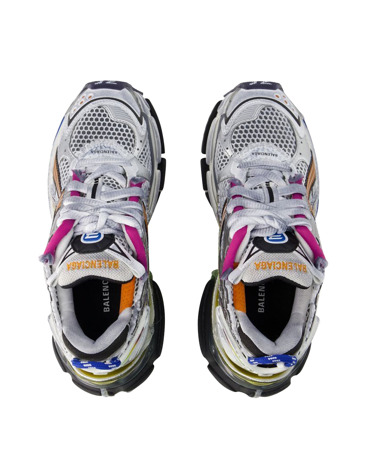 Women's Runner Sneakers - Balenciaga - Mesh - Multicolor