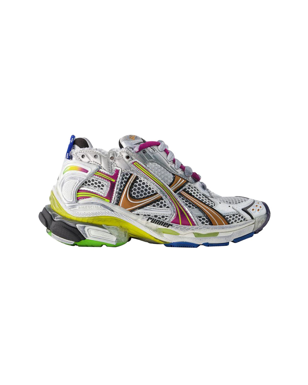 Women's Runner Sneakers - Balenciaga - Mesh - Multicolor