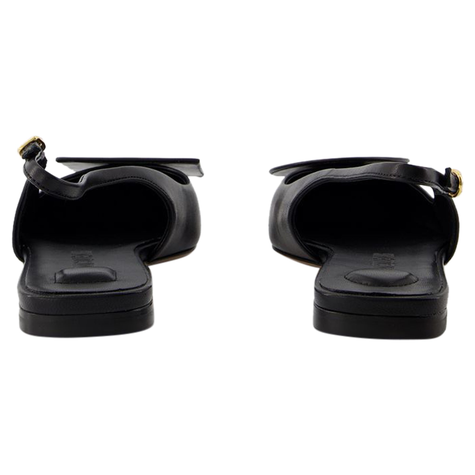 Les Slingbacks Duelo P Pumps - Jacquemus - Leather - Black