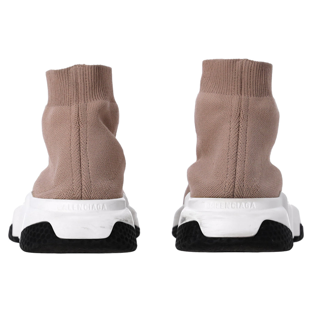 Women's Balenciaga Speed Sneakers in Beige Polyester