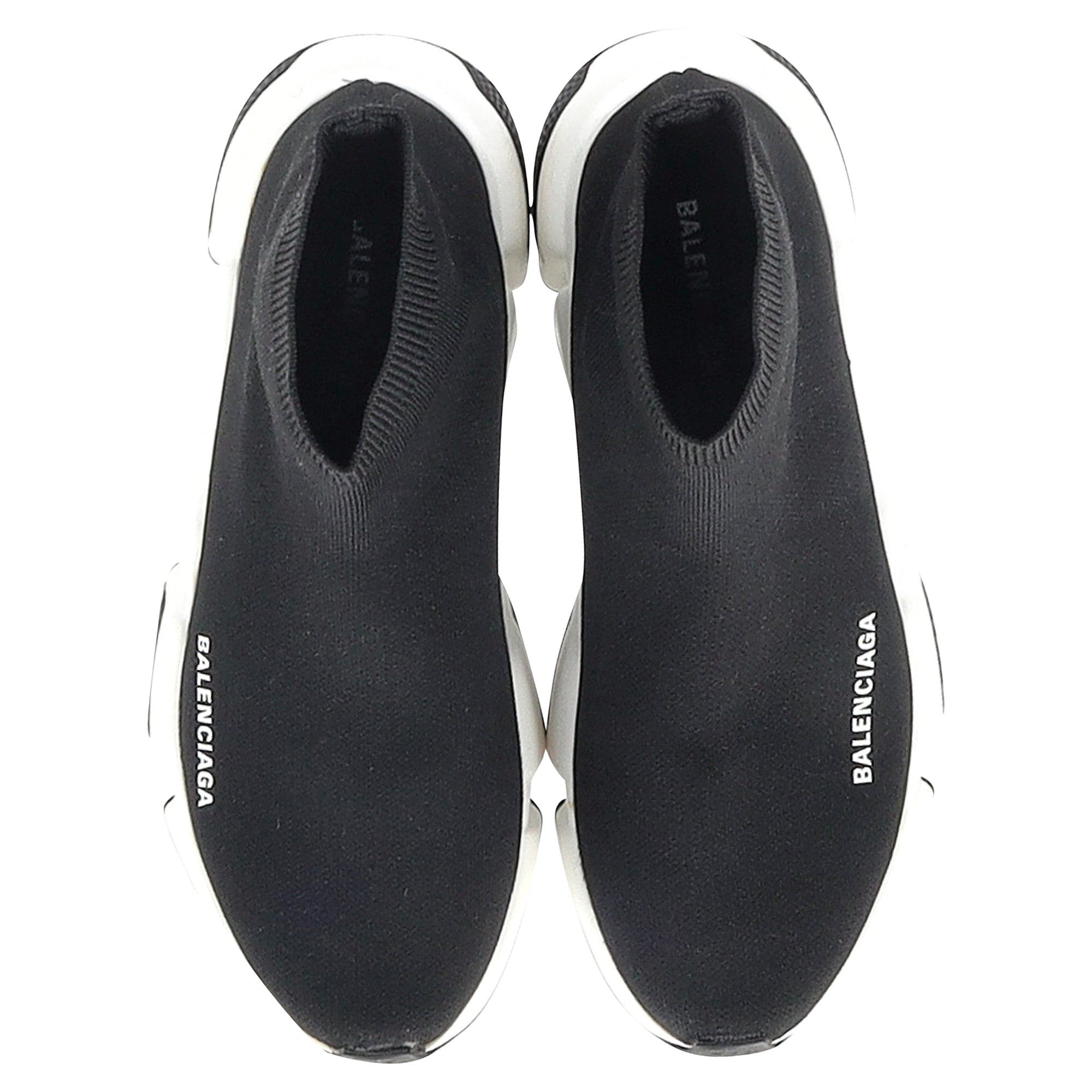 Women's Balenciaga Speed Sneakers in Black Polyester