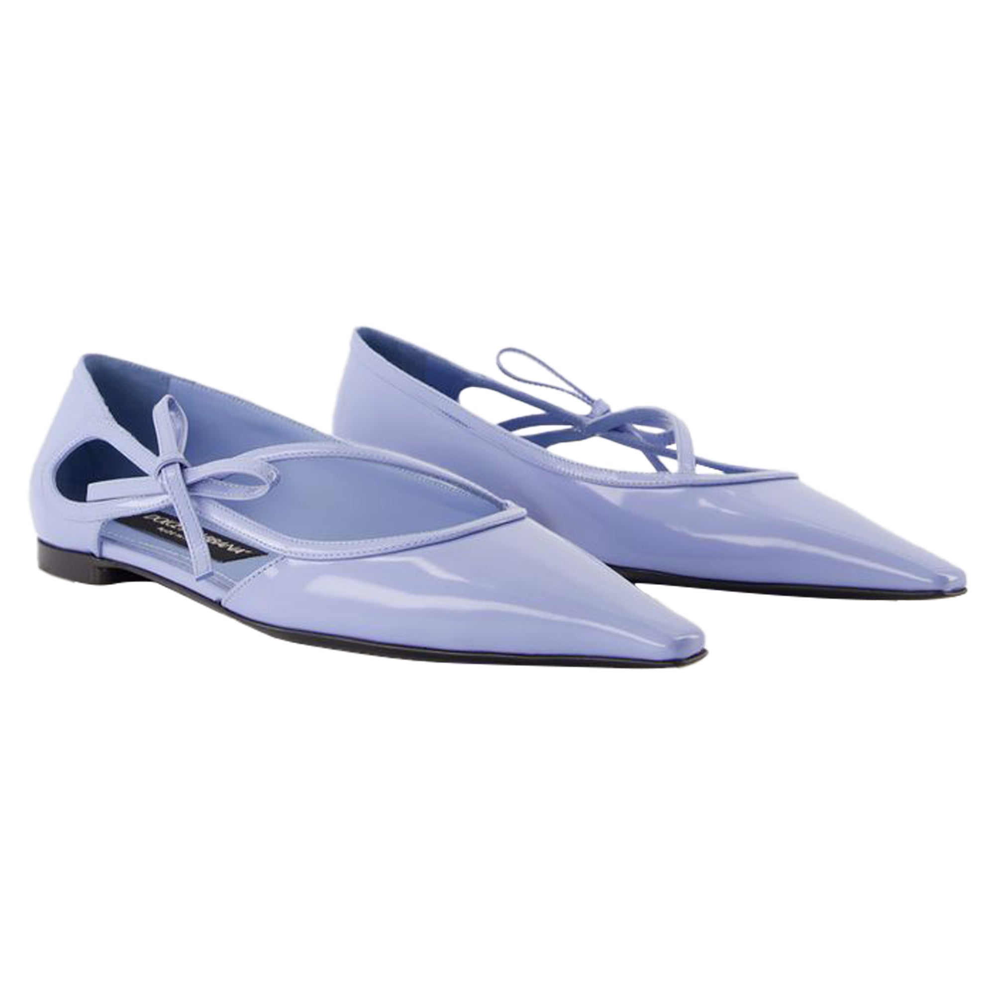 Women's Ballerinas - Dolce&Gabbana - Leather - Blue