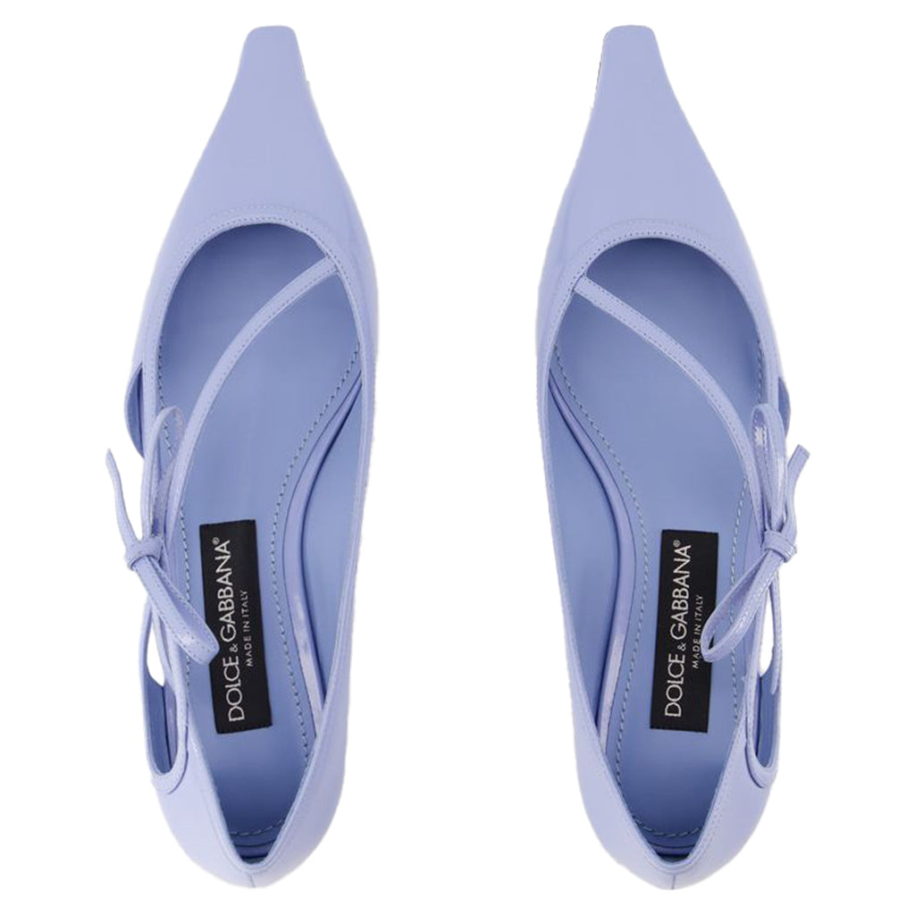 Women's Ballerinas - Dolce&Gabbana - Leather - Blue