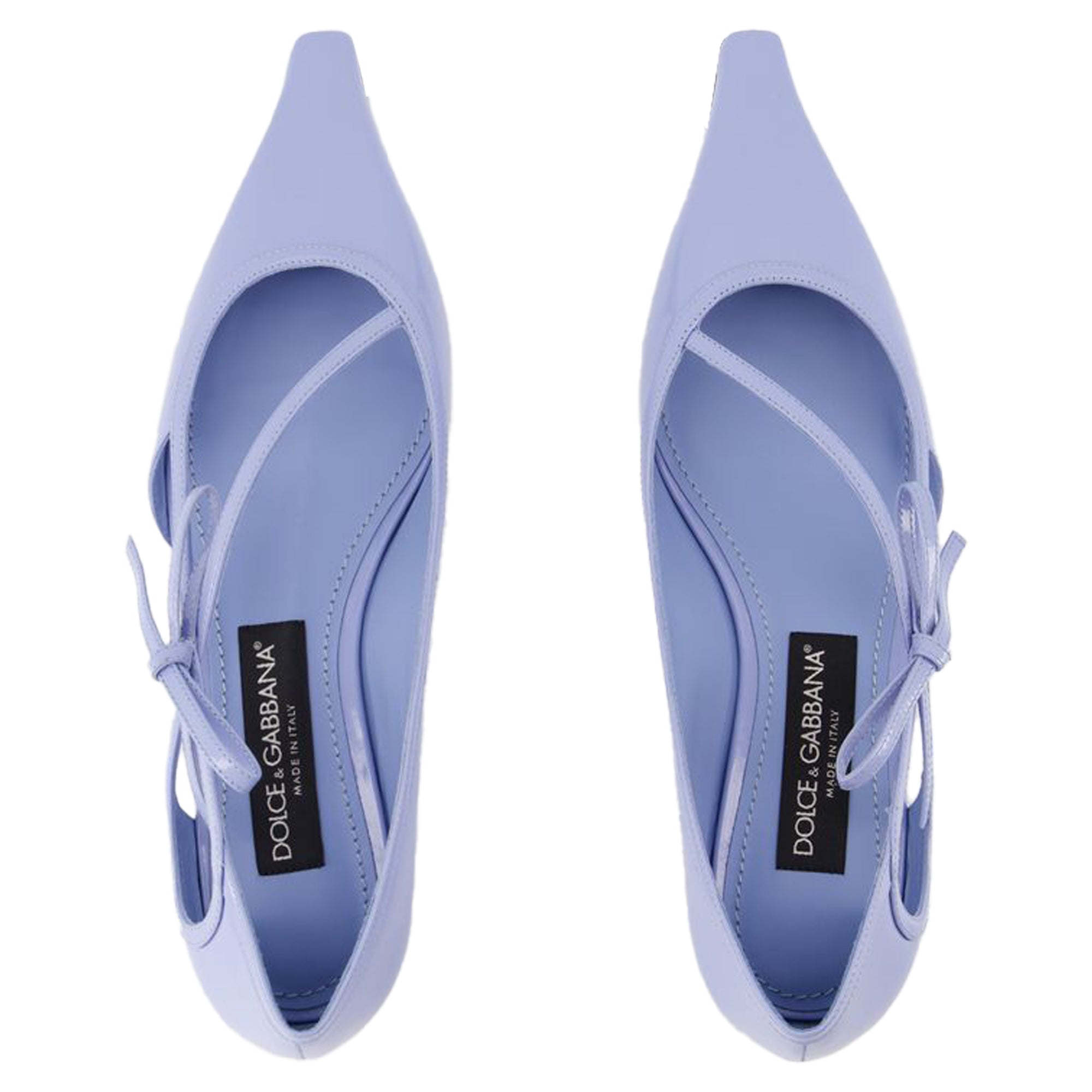 Women's Ballerinas - Dolce&Gabbana - Leather - Blue