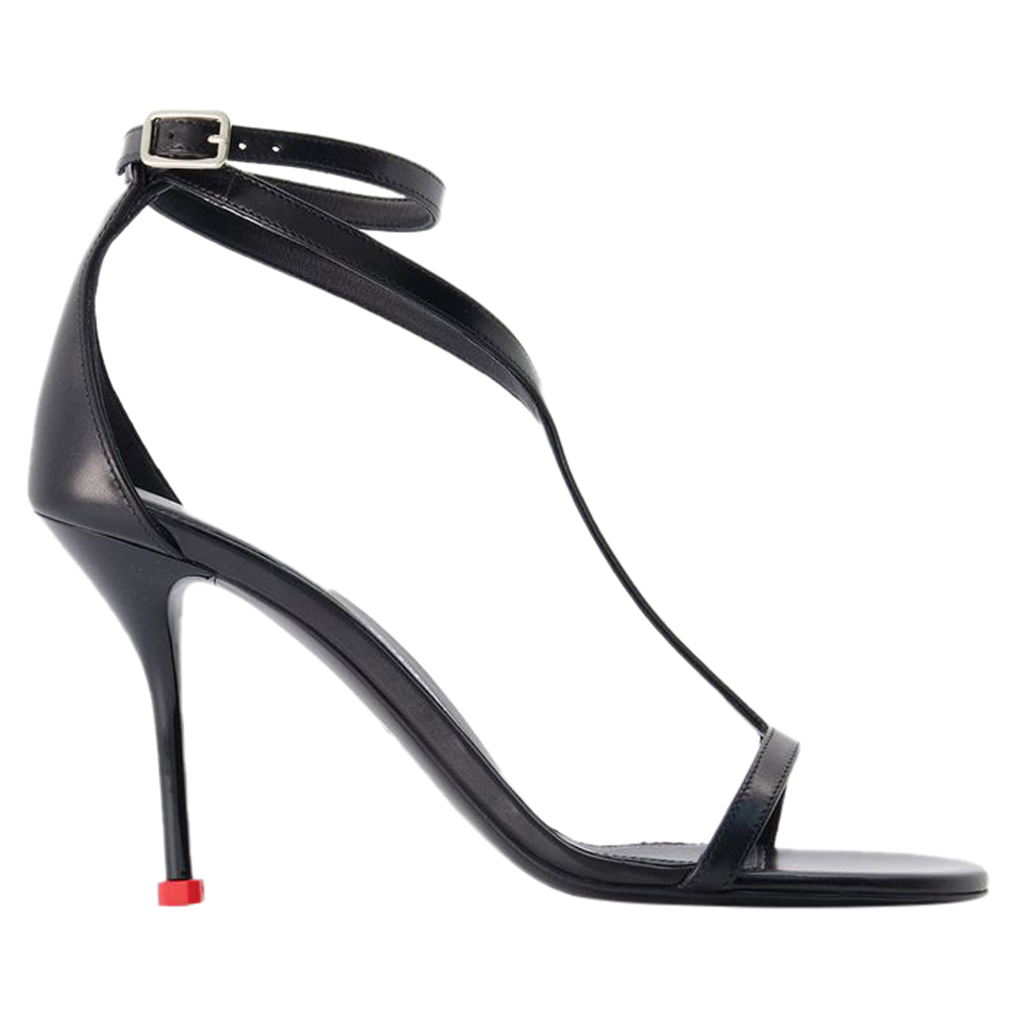 Women's Harness Pumps - Alexander McQueen - Leather - Black