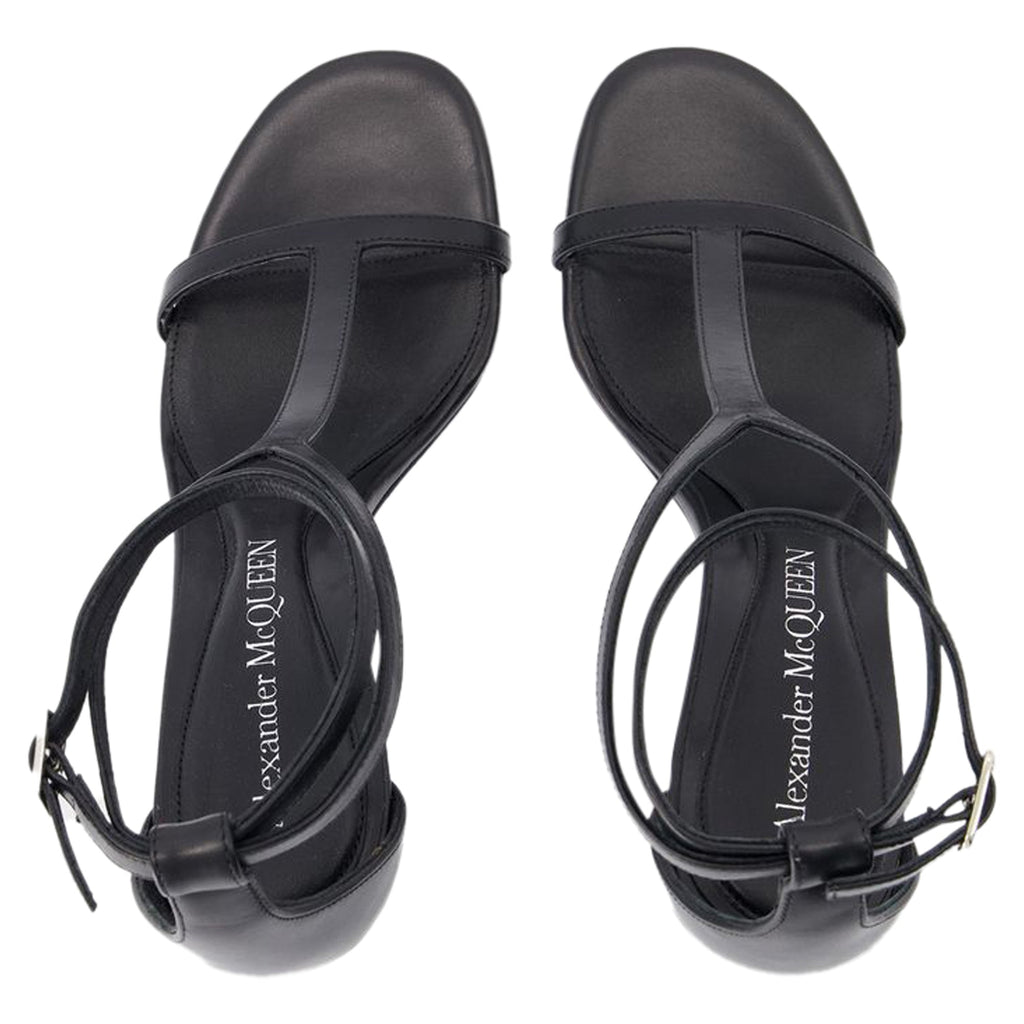 Women's Harness Pumps - Alexander McQueen - Leather - Black