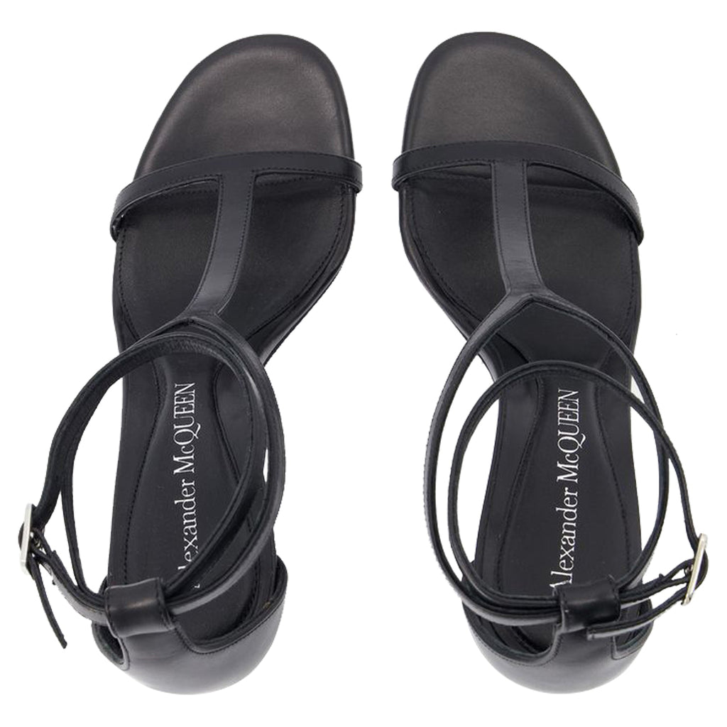 Women's Harness Pumps - Alexander McQueen - Leather - Black