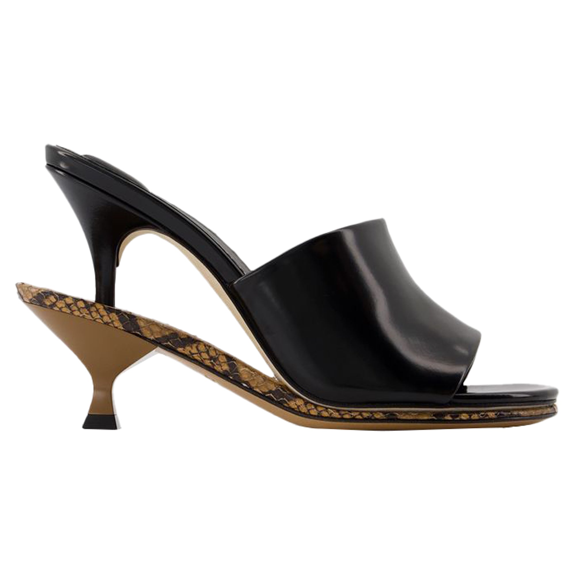 Women's Les Doubles Mules Sandals - Jacquemus - Leather - Black