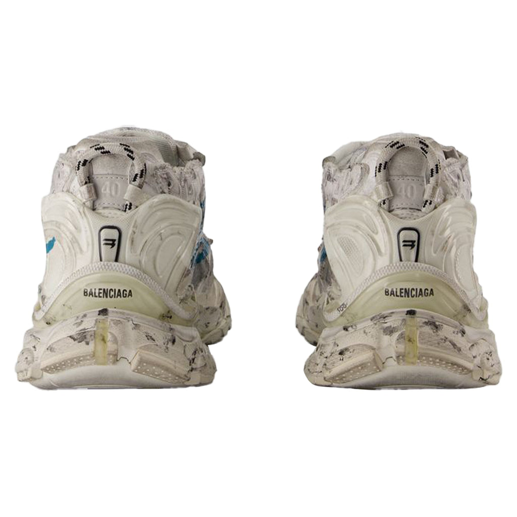 Women's Runner Sneakers - Balenciaga - Synthetic - White