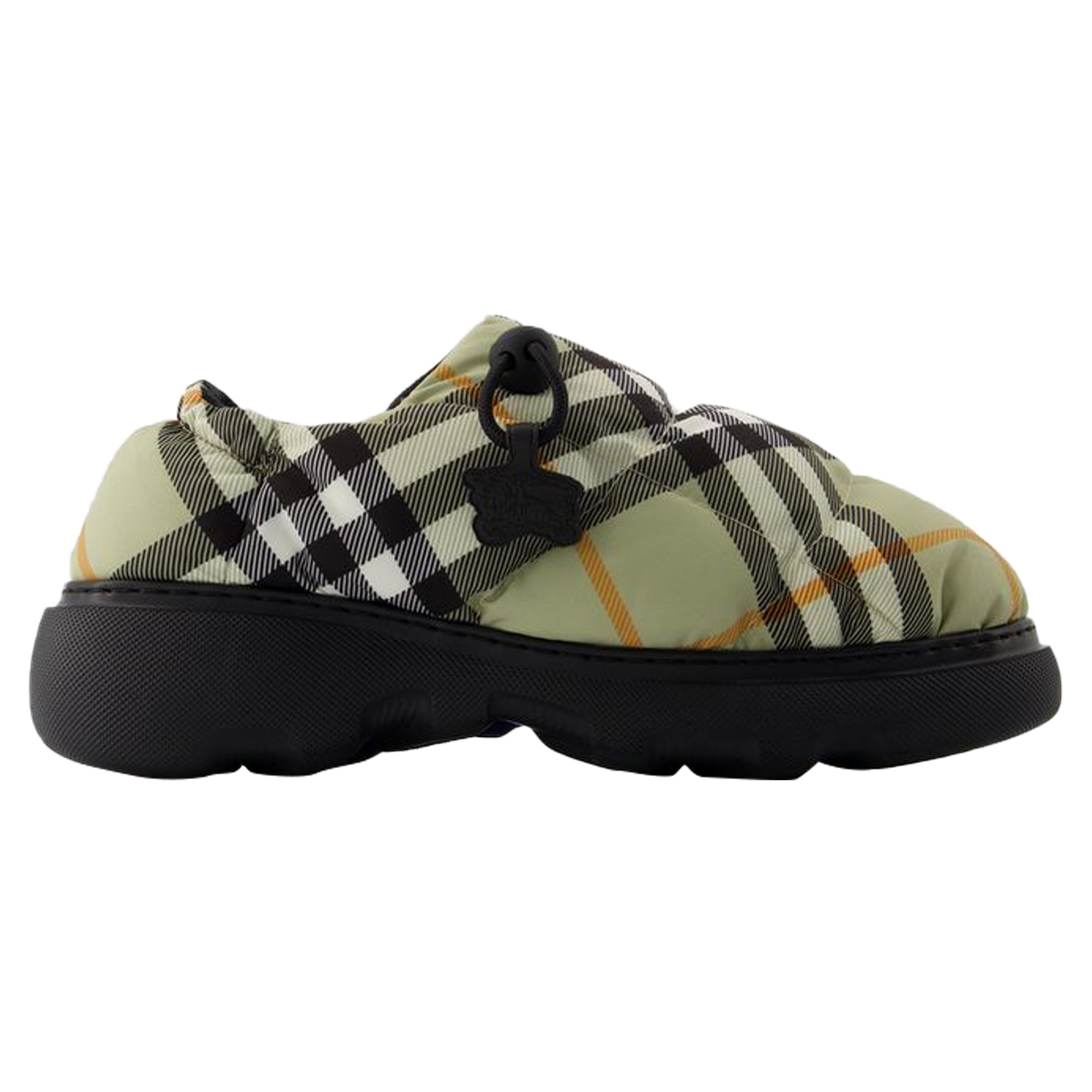 Women's Pillow Low Mules - Burberry - Nylon - Beige