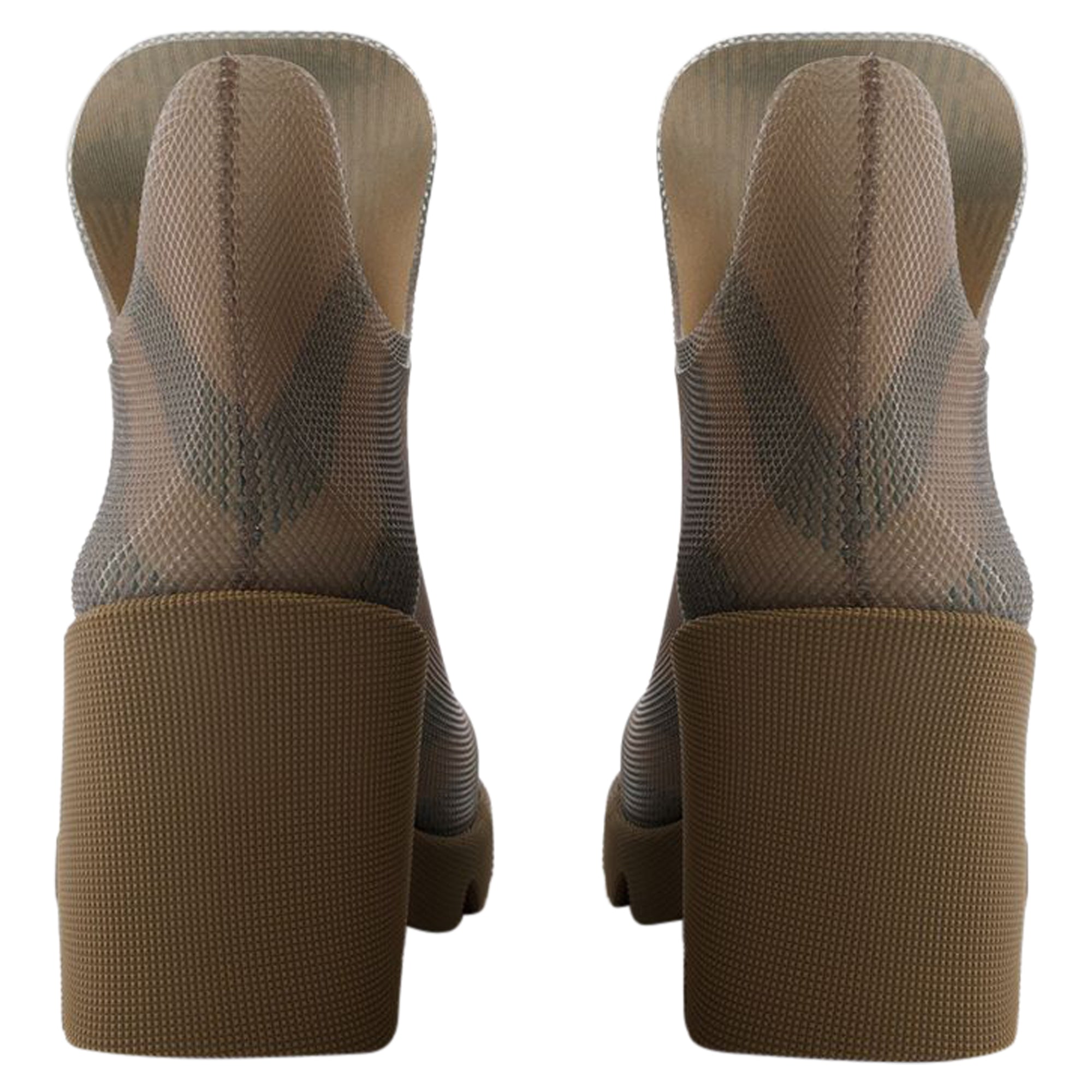 Women's Ankle Boots Marsh- Burberry - Synthetic - Nude