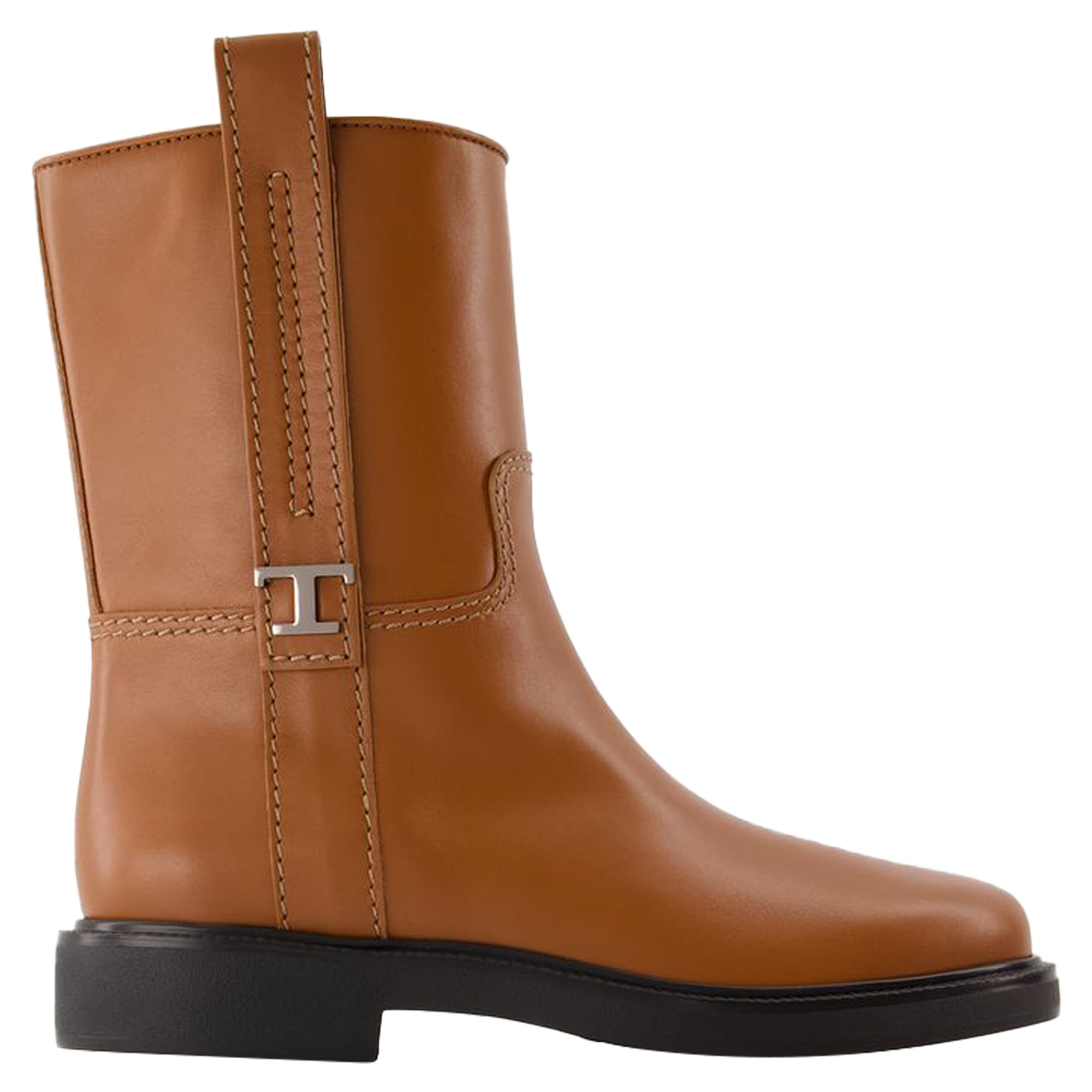 Women's Gomma 20l Boots - Tod's - Leather - Brown