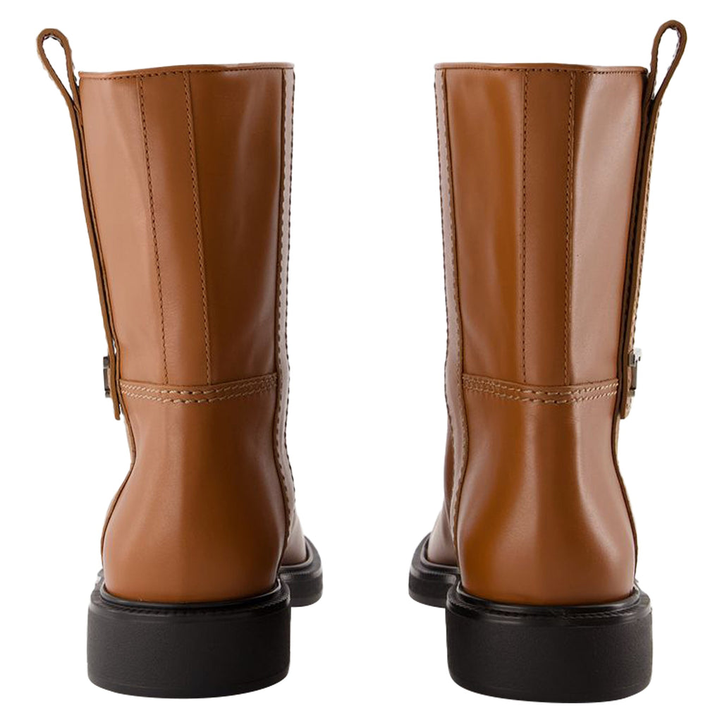 Women's Gomma 20l Boots - Tod's - Leather - Brown