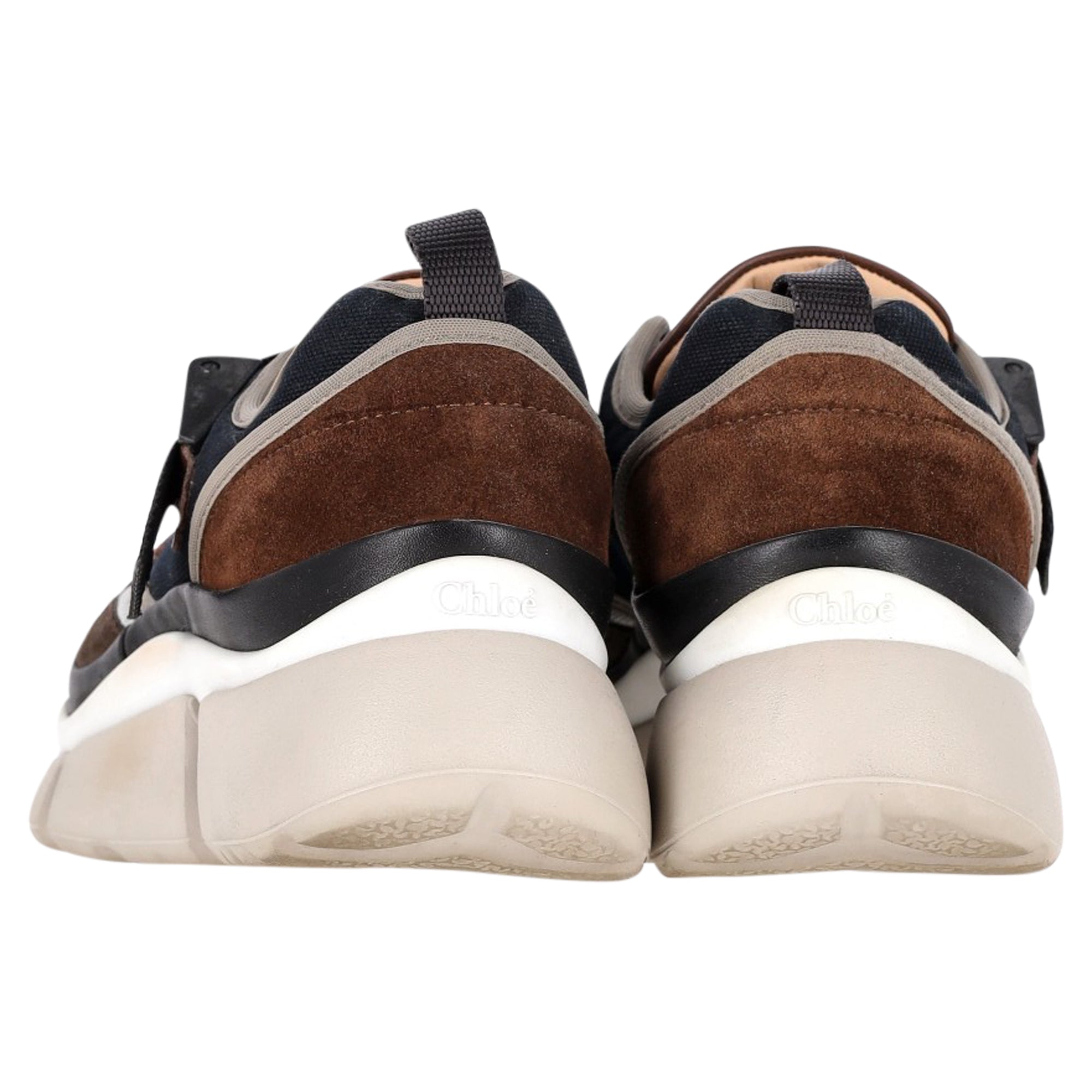 Chloé Sonnie Low-Top Sneakers in Multicolor Leather
