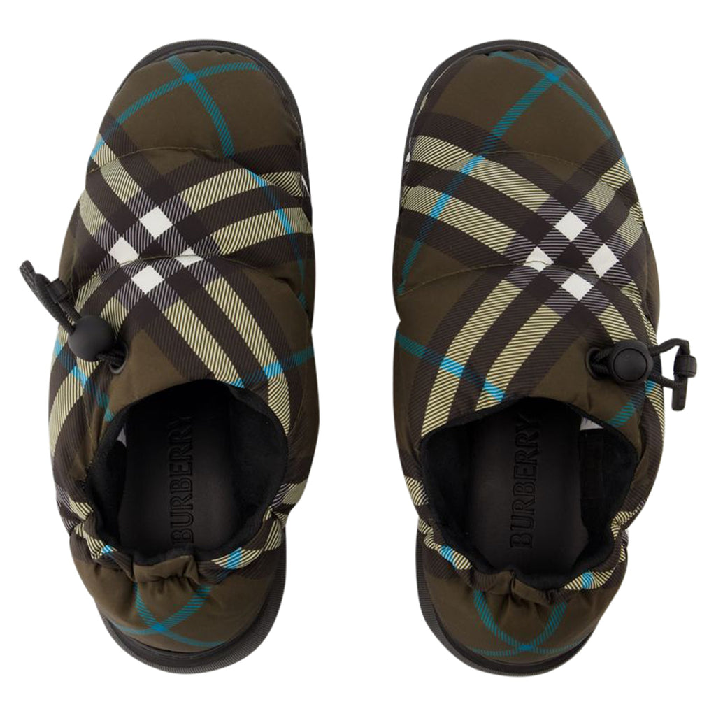 Women's Pillow Low Mules - Burberry - Nylon - Multicolor