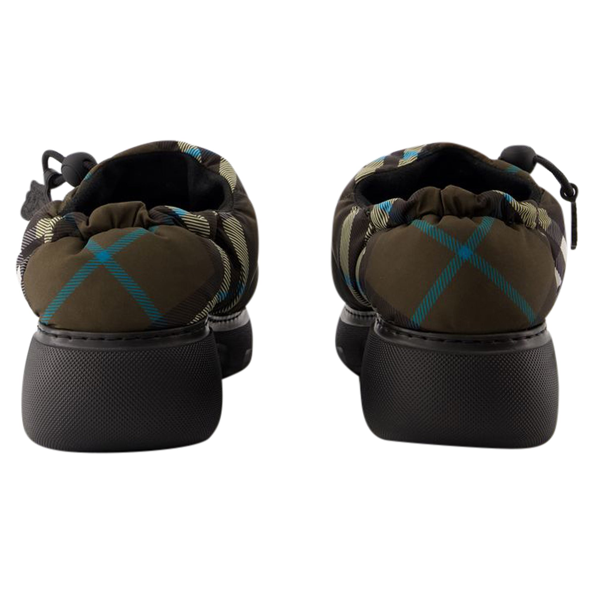 Women's Pillow Low Mules - Burberry - Nylon - Multicolor