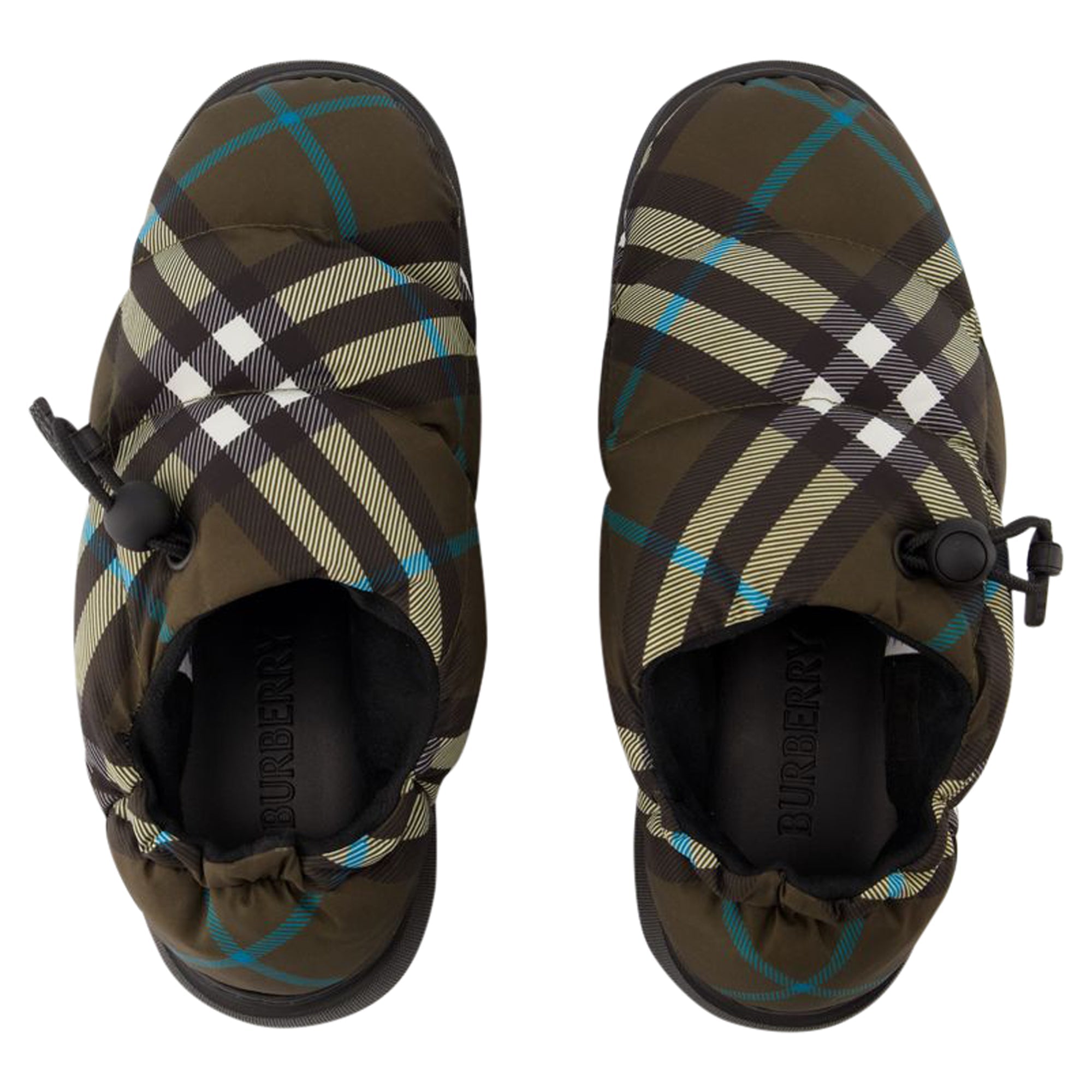 Women's Pillow Low Mules - Burberry - Nylon - Multicolor