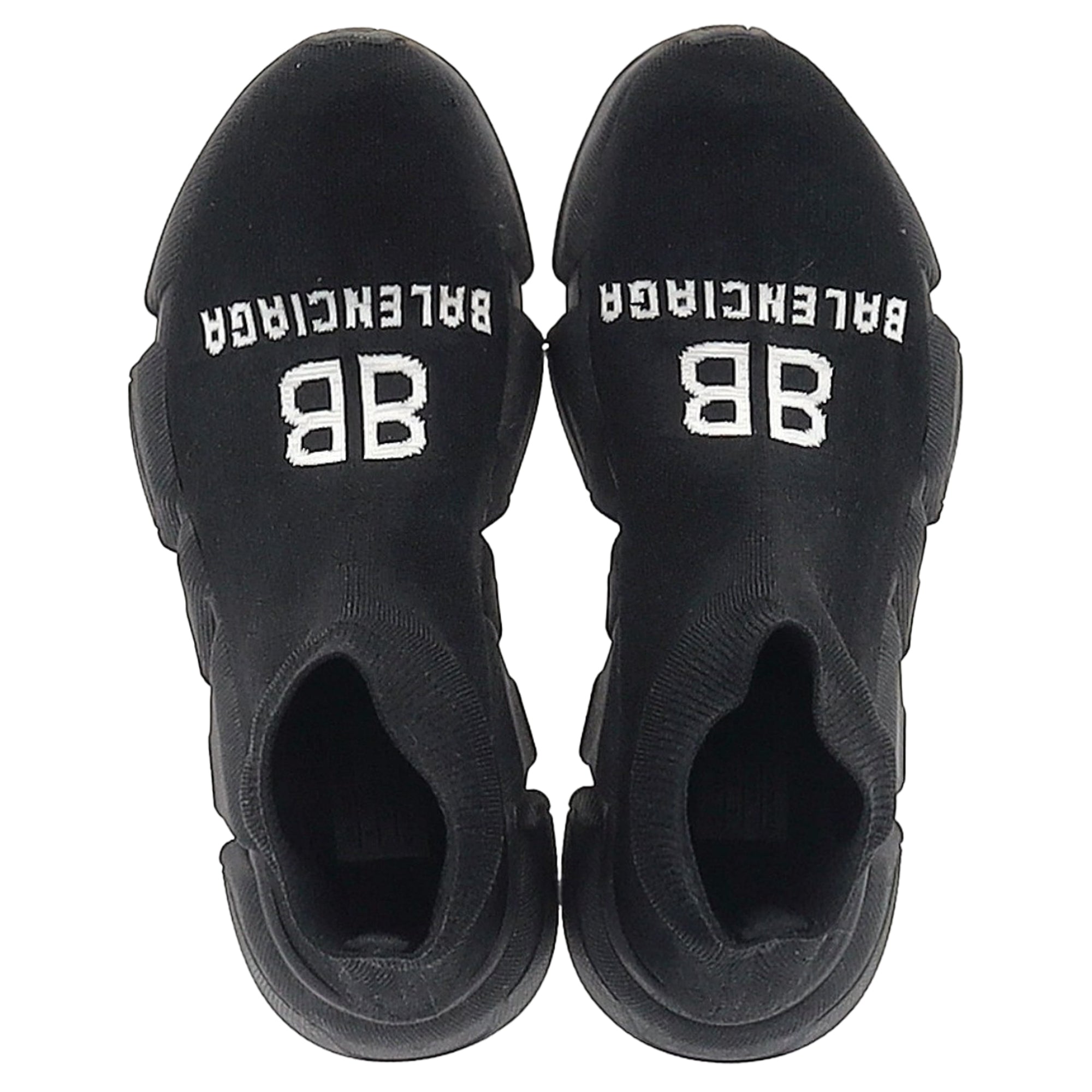Women's Balenciaga Speed Trainer in Black Polyester