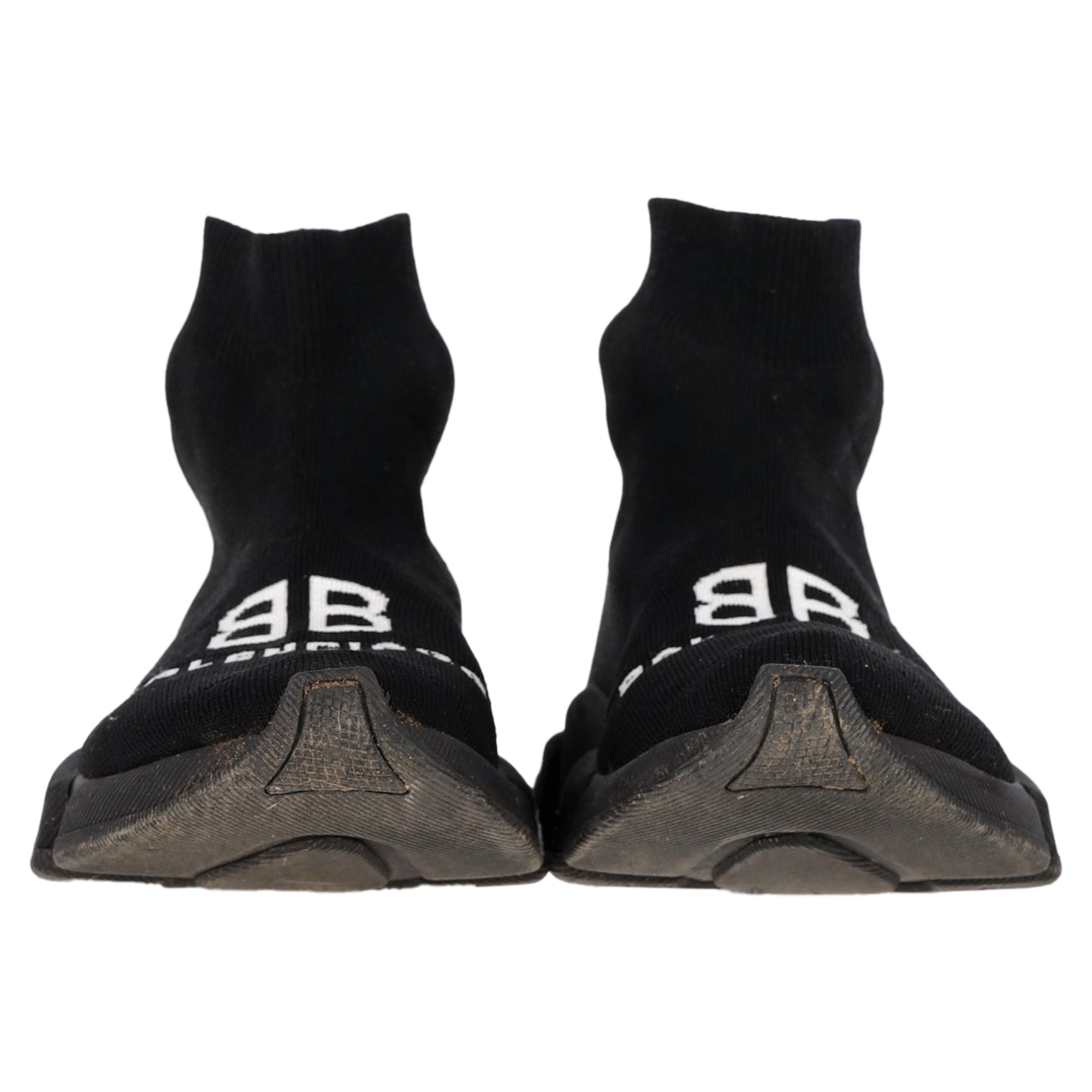 Women's Balenciaga Speed Trainer in Black Polyester