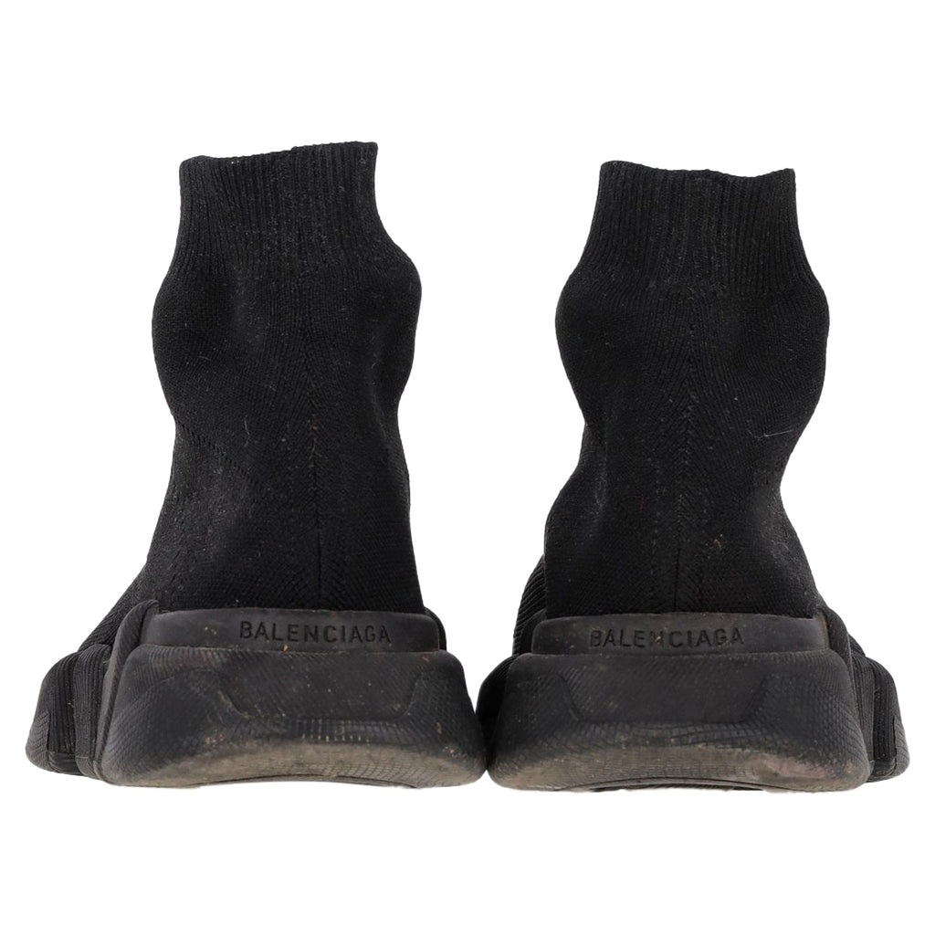 Women's Balenciaga Speed Trainer in Black Polyester