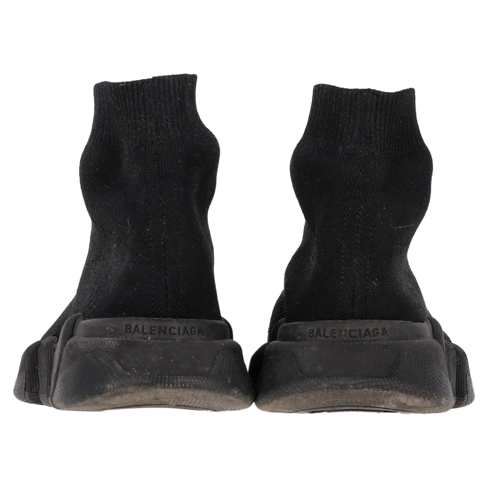 Women's Balenciaga Speed Trainer in Black Polyester