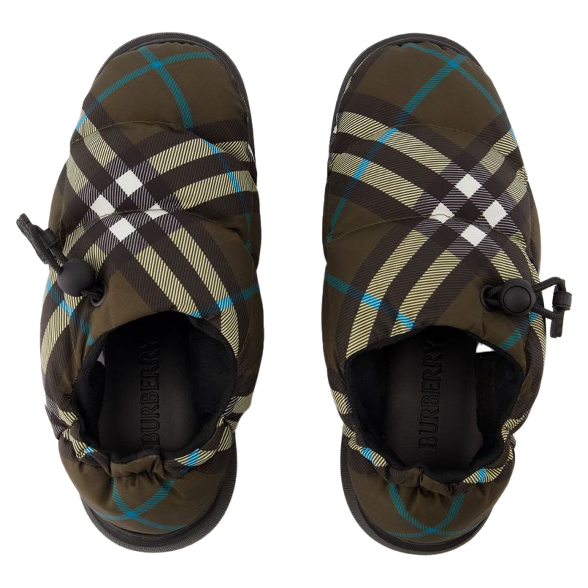 Women's Pillow Low Mules - Burberry - Nylon - Multicolor