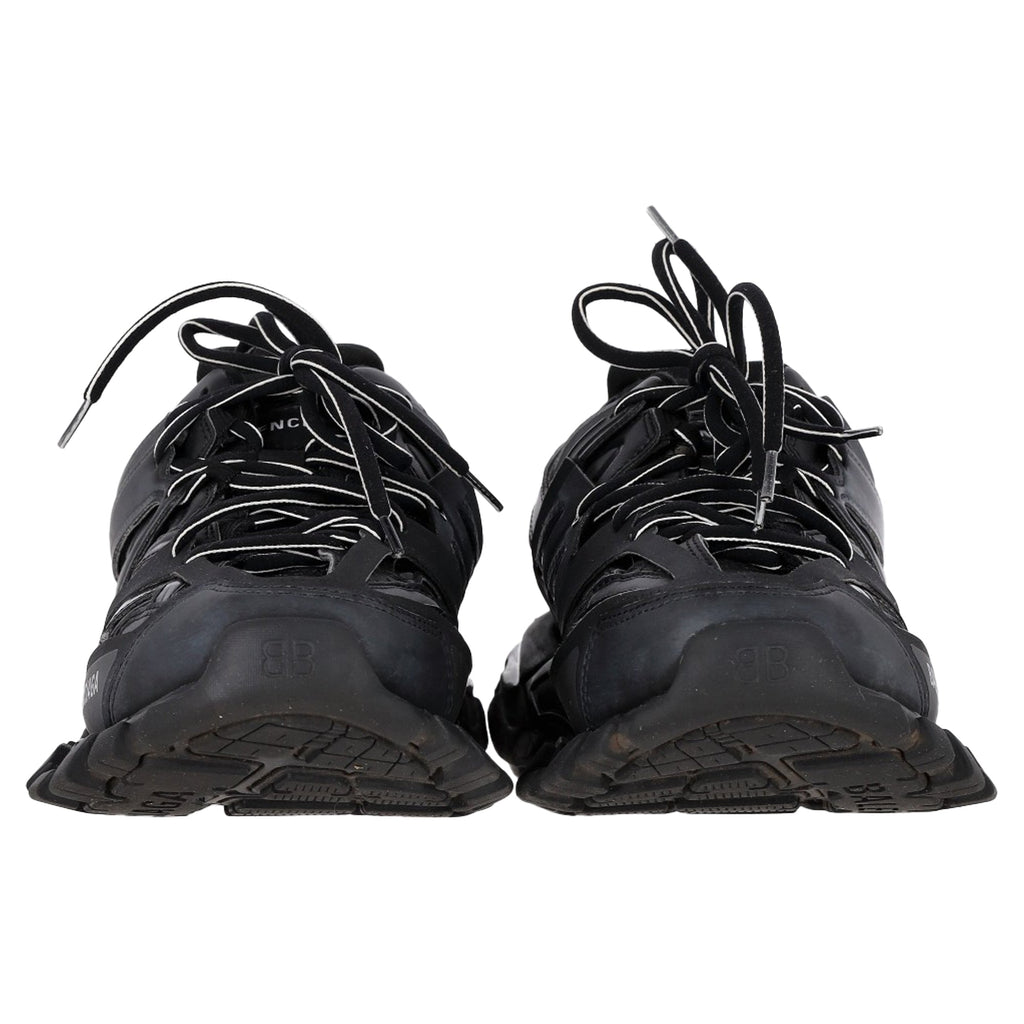 Men's Balenciaga Track Sneakers in Black Polyurethane