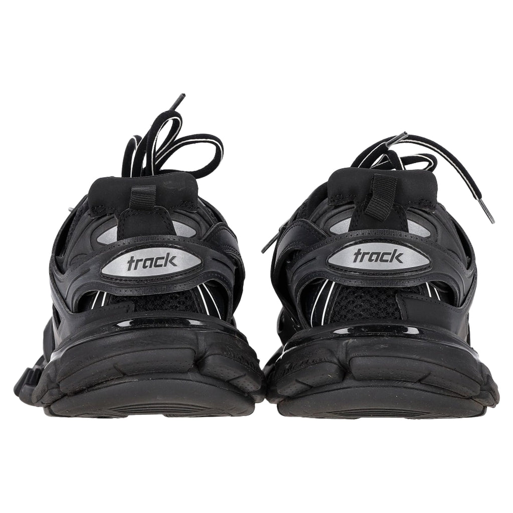 Men's Balenciaga Track Sneakers in Black Polyurethane