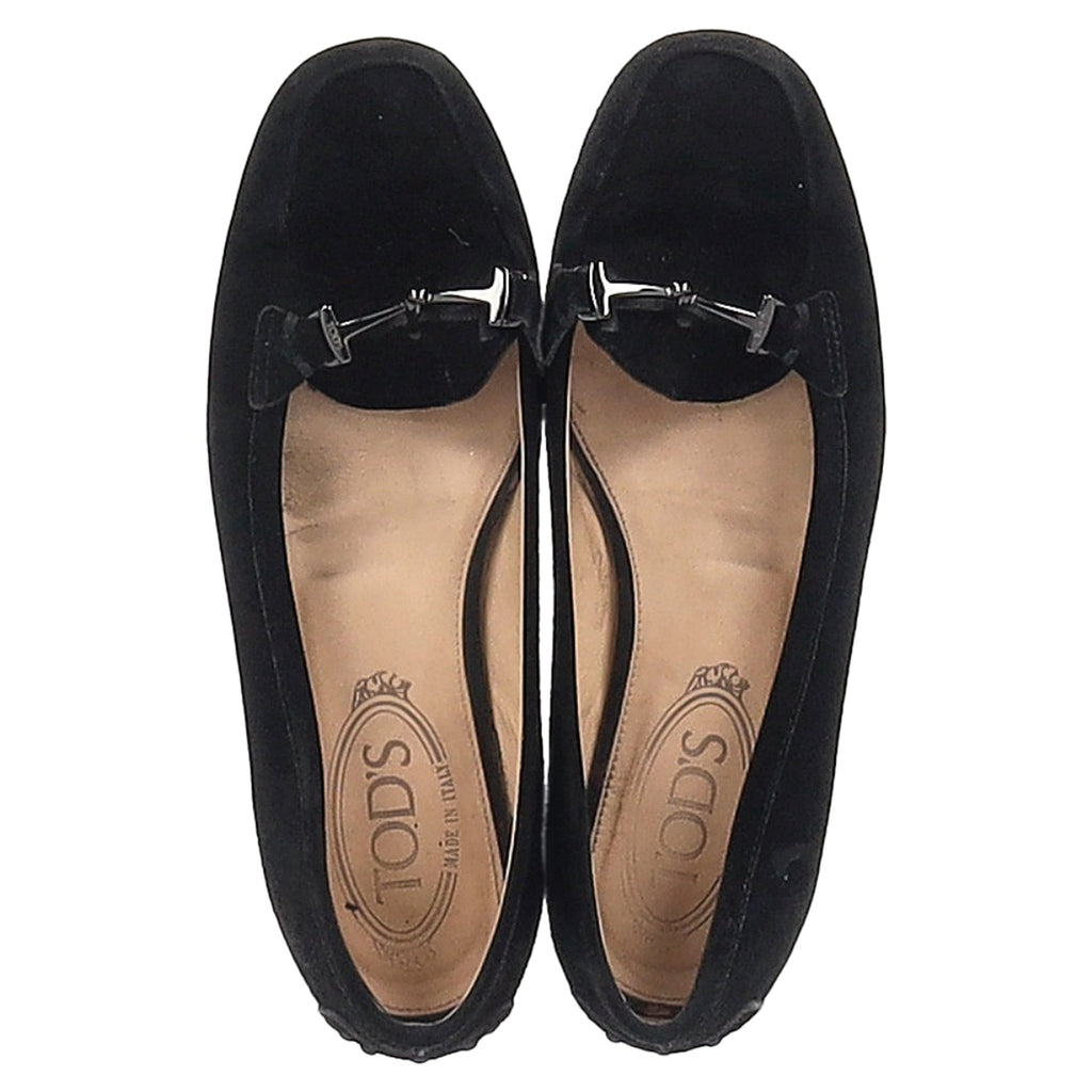 Women's Tod's Loafers in Black Suede
