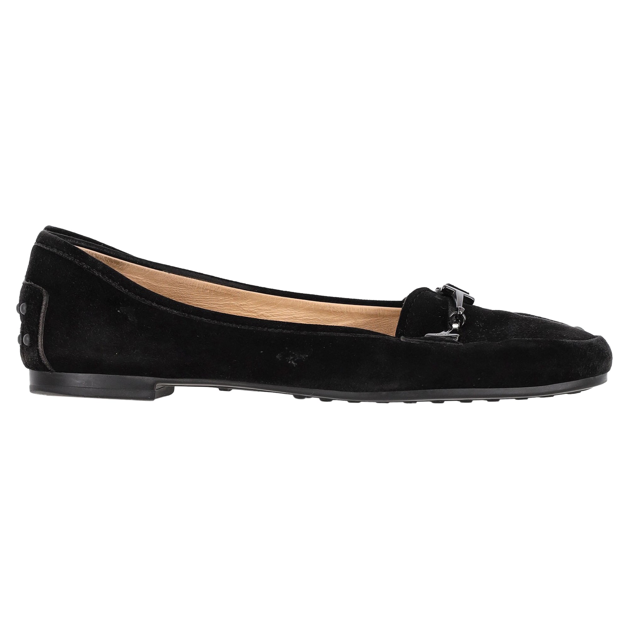 Women's Tod's Loafers in Black Suede
