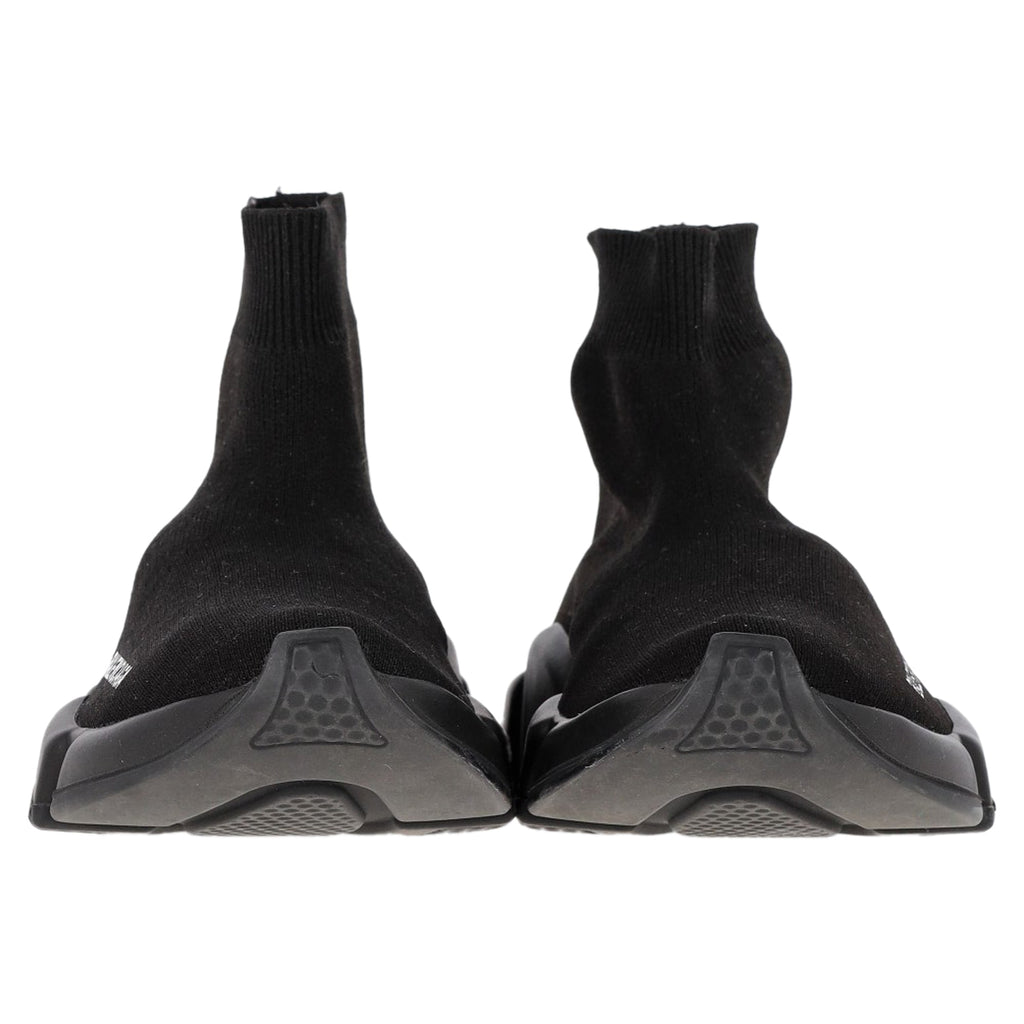 Women's Balenciaga Speed Trainer Shoes in Black Polyester
