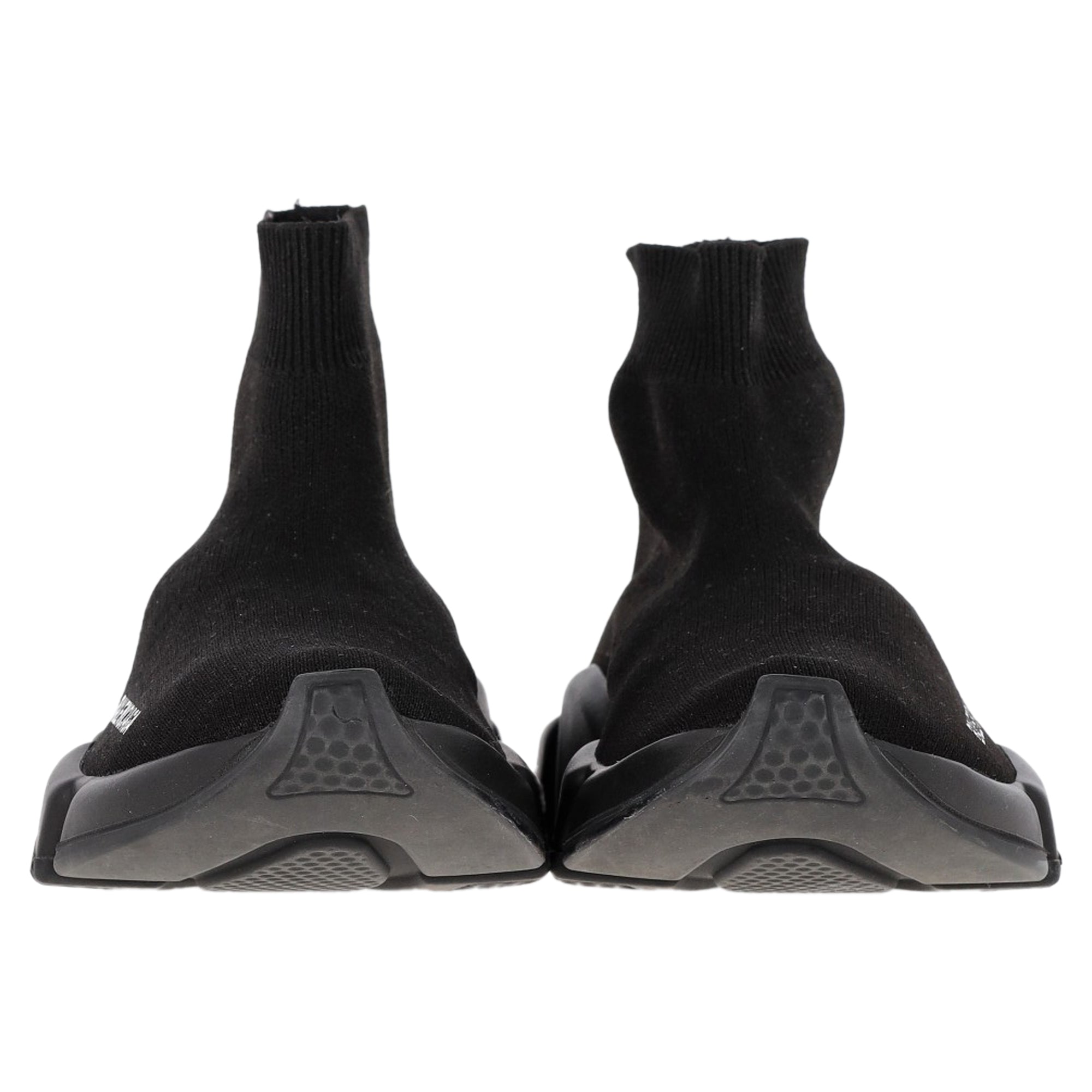 Women's Balenciaga Speed Trainer Shoes in Black Polyester