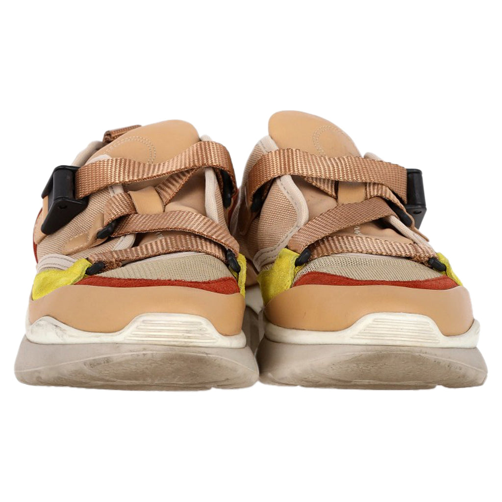 Chloé Sonnie Low-Top Sneakers in Multicolor Leather and Mesh