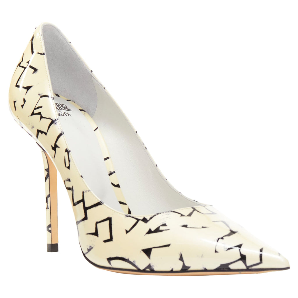 Women's Jimmy Choo Poggy graphics pearl leather pumps