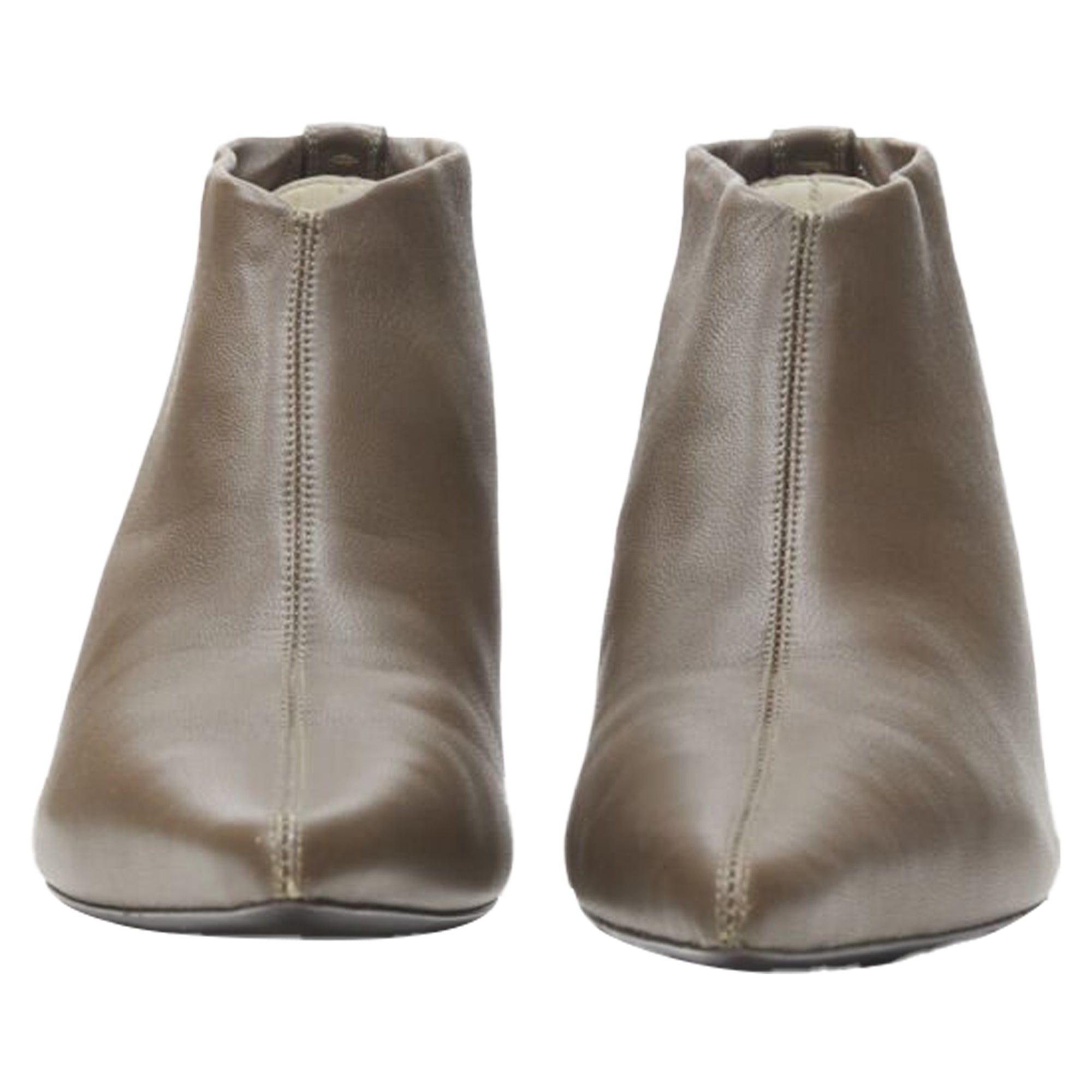 Women's The Row Bourgeoise Stretch pointy curved heel low bootie