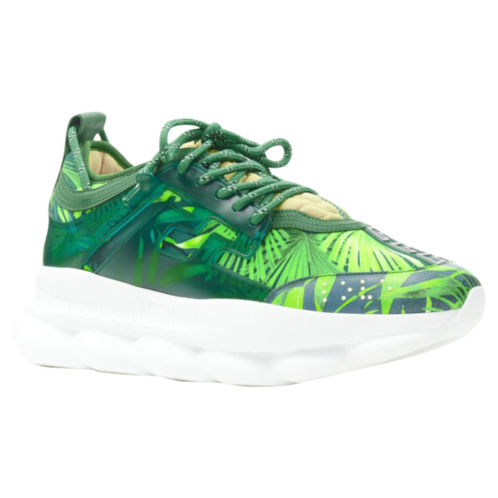 Women's Versace Chain Reaction Jungle Print chunky sole sneaker