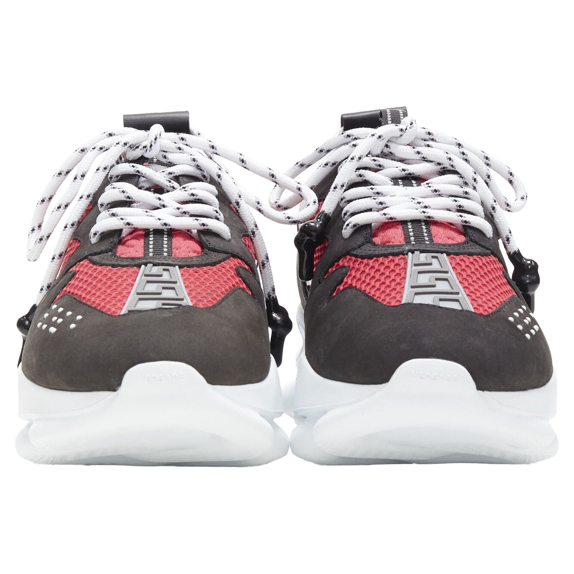 Women's Versace Chain Reaction suede chunky sneaker