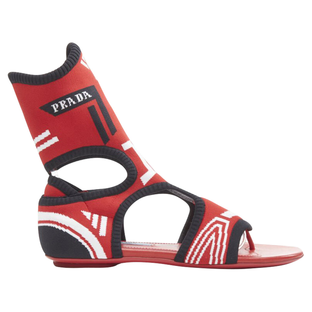 Women's Prada stretch sock sandals