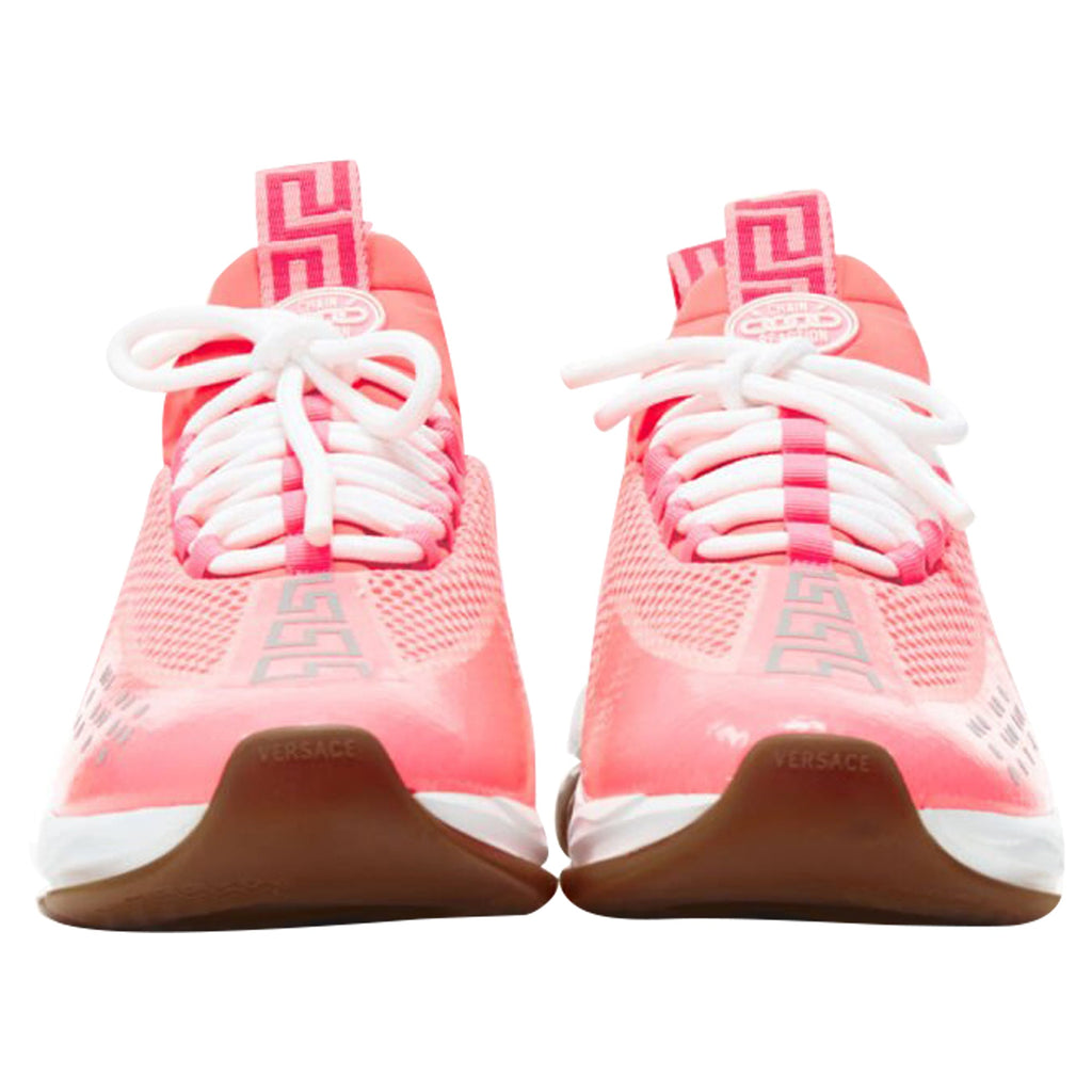 Men's Versace Cross Chainer fluorescent neon mesh low top sneaker