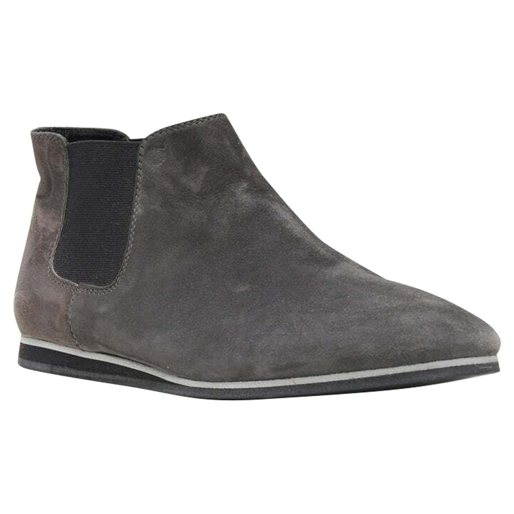 Women's Tod's No Code suede elastic round toe ankle bootie