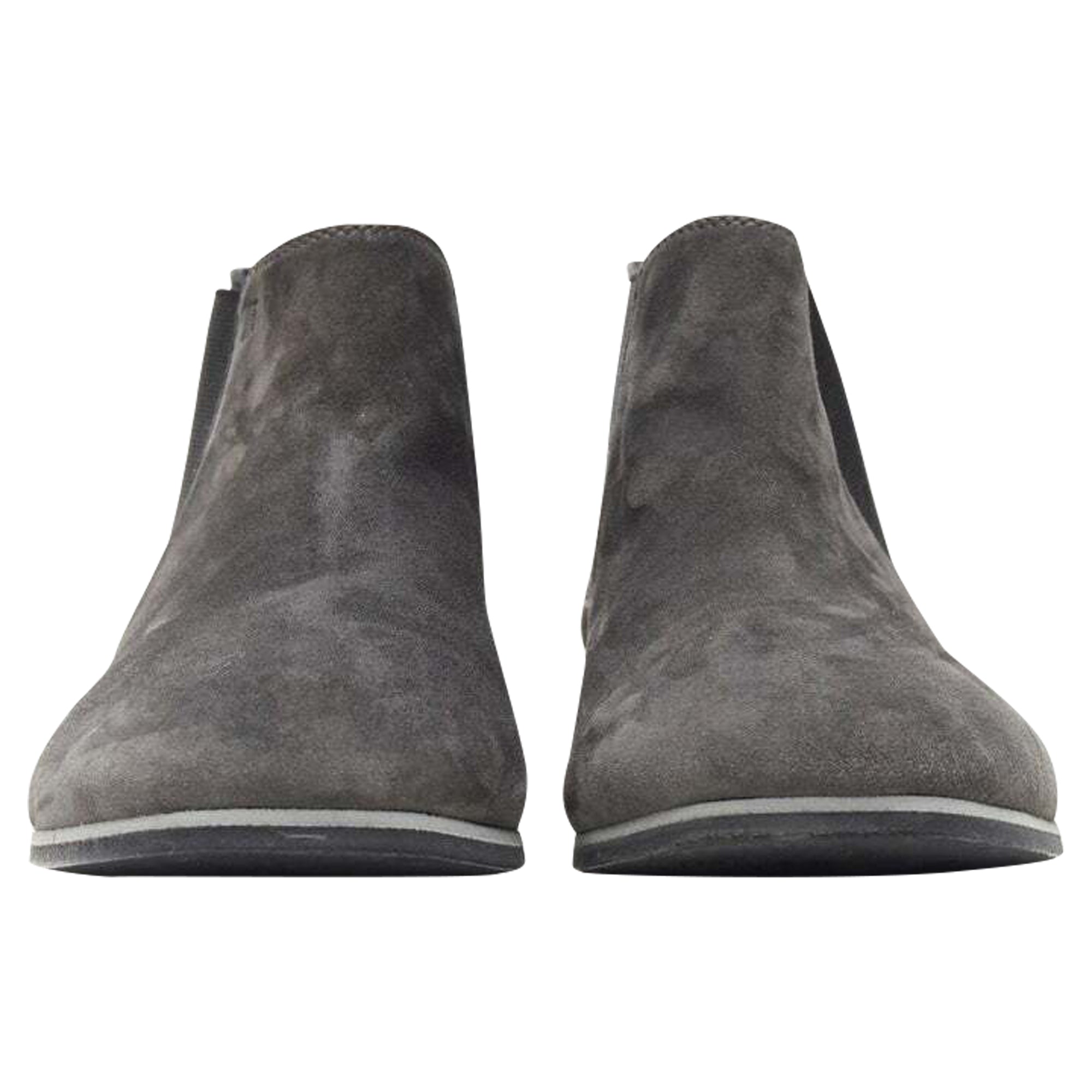 Women's Tod's No Code suede elastic round toe ankle bootie