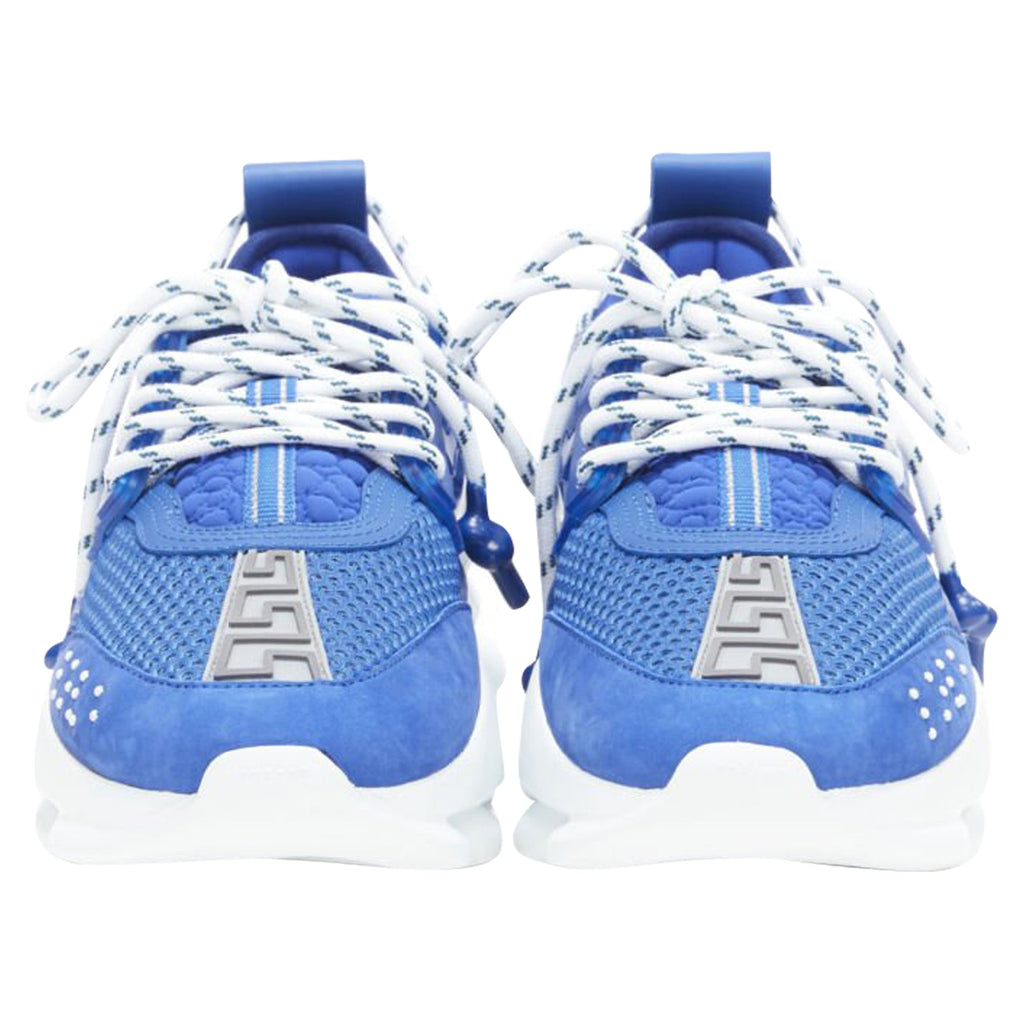 Men's Versace Chain Reaction tte mesh suede chunky sneaker