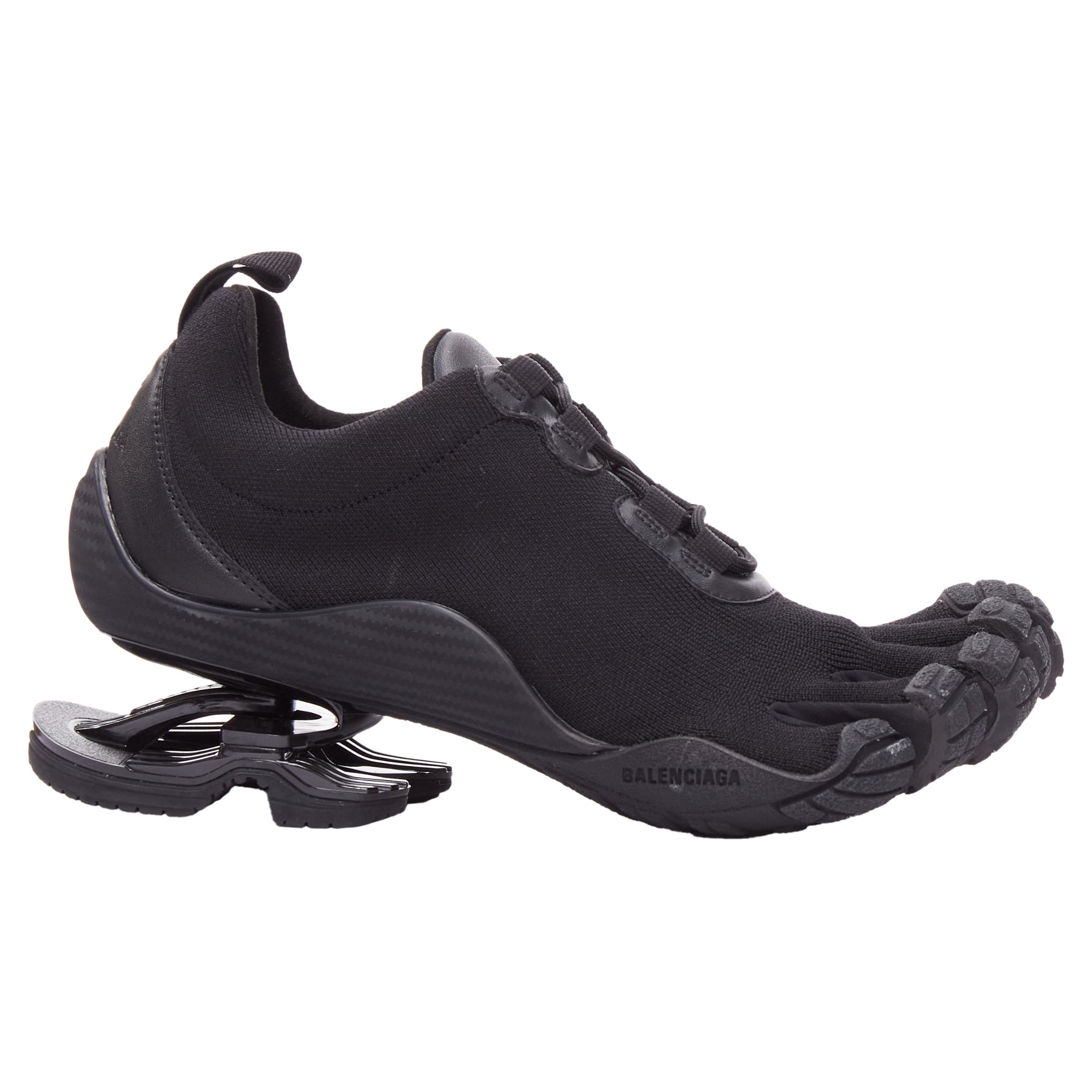 Women's Balenciaga Vibram Toe Technical 5-Toe Suspension Heel Sneakers