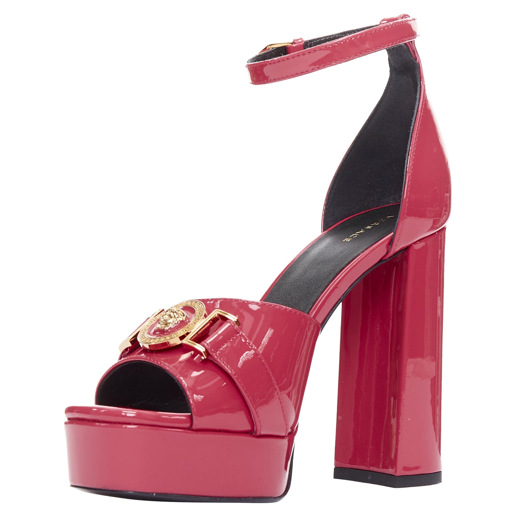 Women's Versace Tribute Medusa Emblem Open Toe Platform Sandal