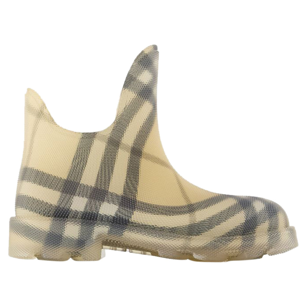 Marsh Low Ankle Boots - Burberry - Synthetic - Beige