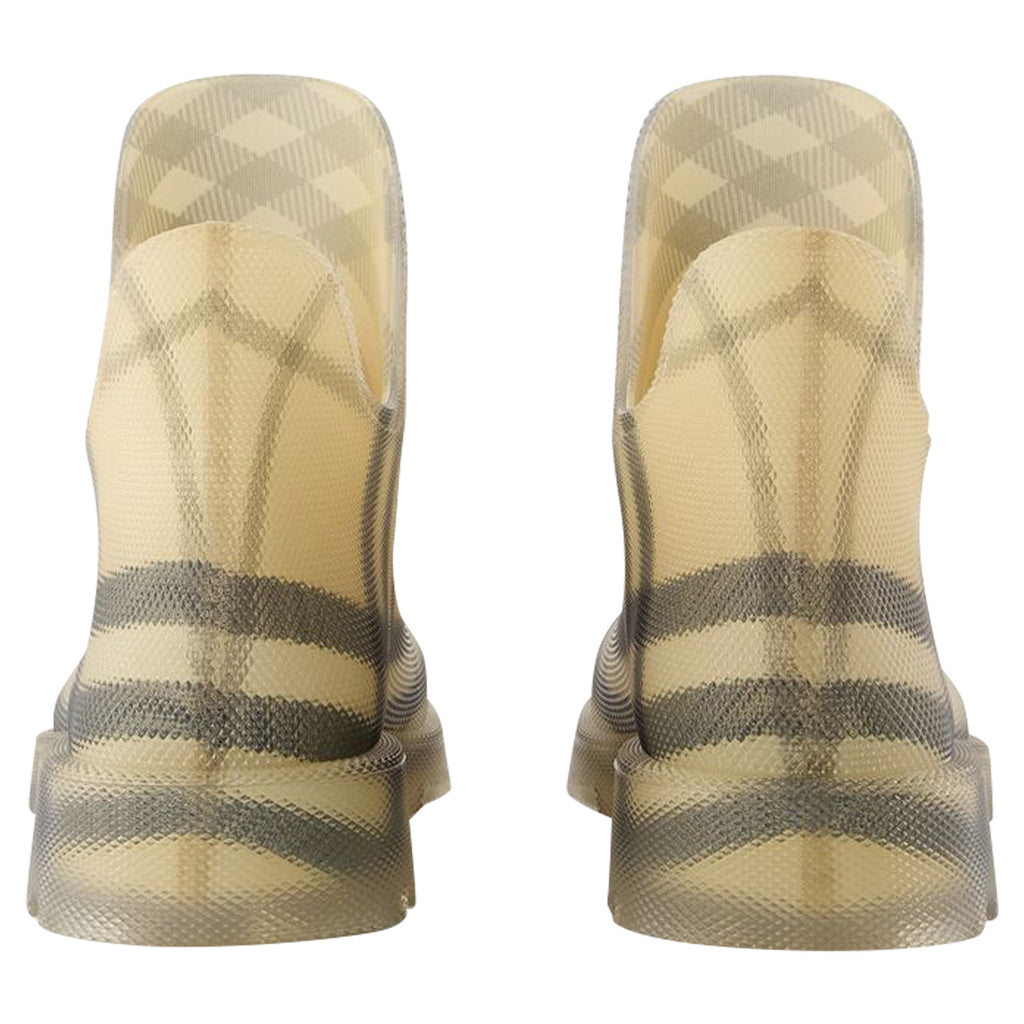 Marsh Low Ankle Boots - Burberry - Synthetic - Beige