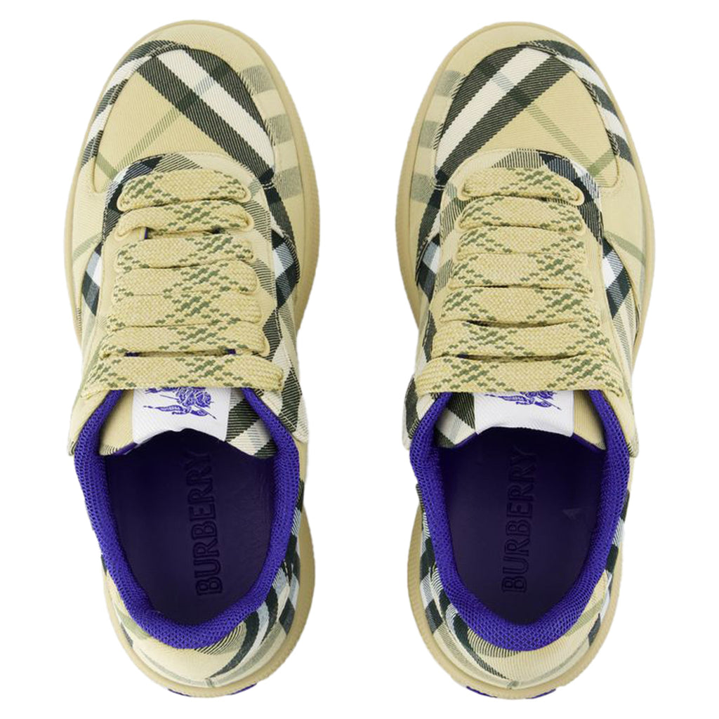 Terrace Sneakers - Burberry - Synthetic - Beige