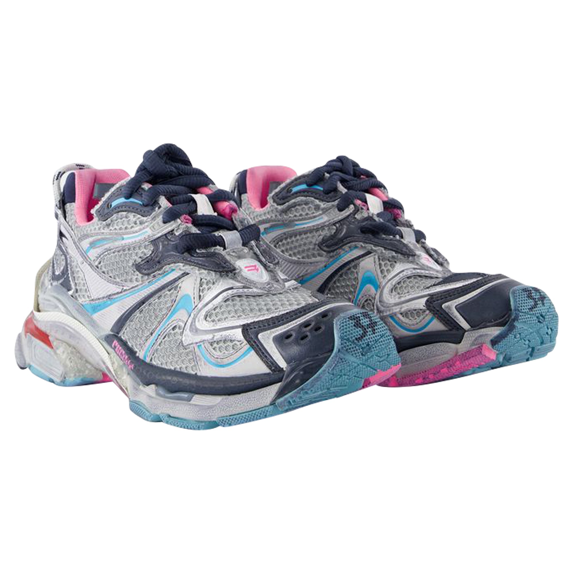 Women's Runner 2 Sneakers - Balenciaga - Synthetic - Grey