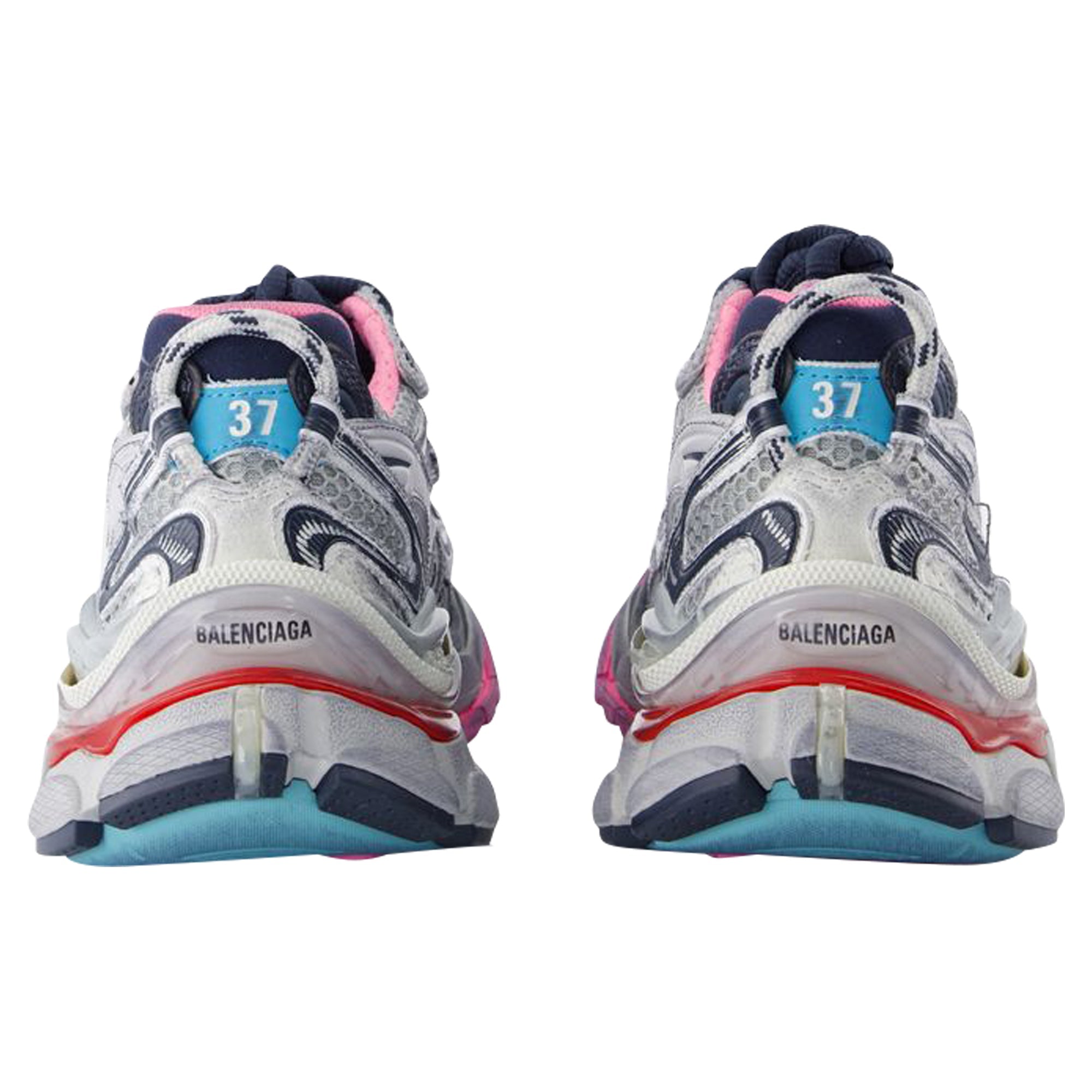 Women's Runner 2 Sneakers - Balenciaga - Synthetic - Grey