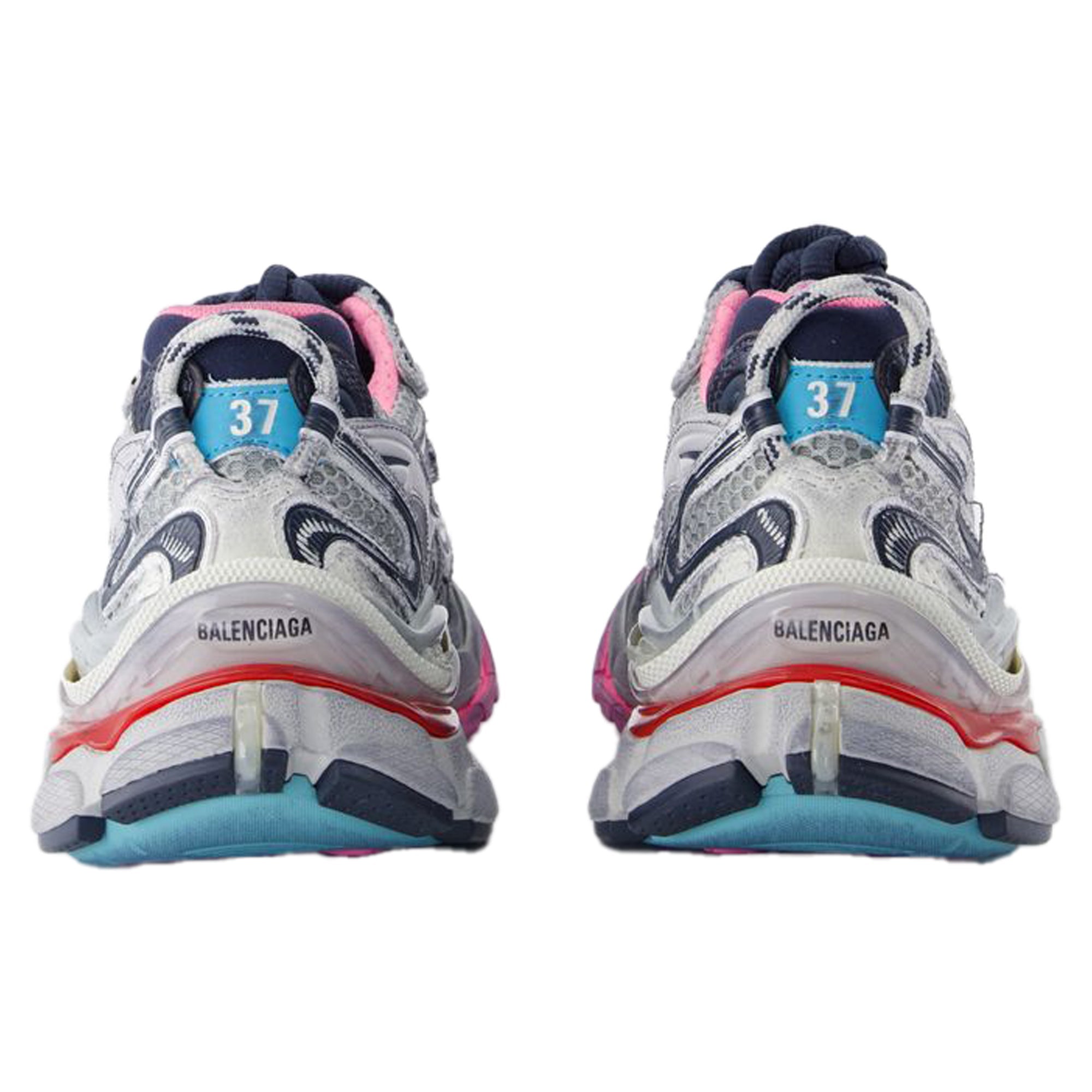 Women's Runner 2 Sneakers - Balenciaga - Synthetic - Grey